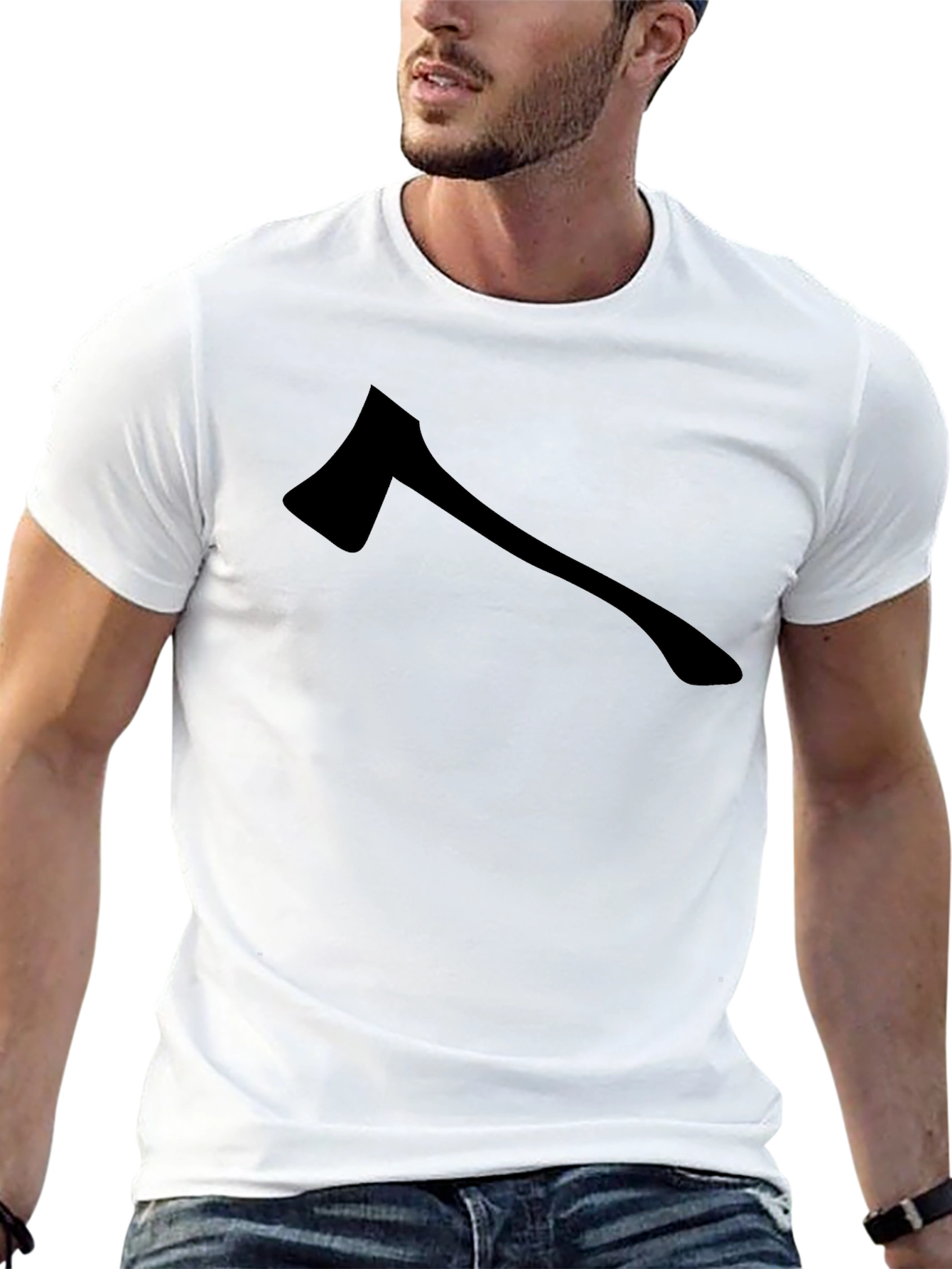 Axe Graphic Black T-Shirt - Lumberjack Style