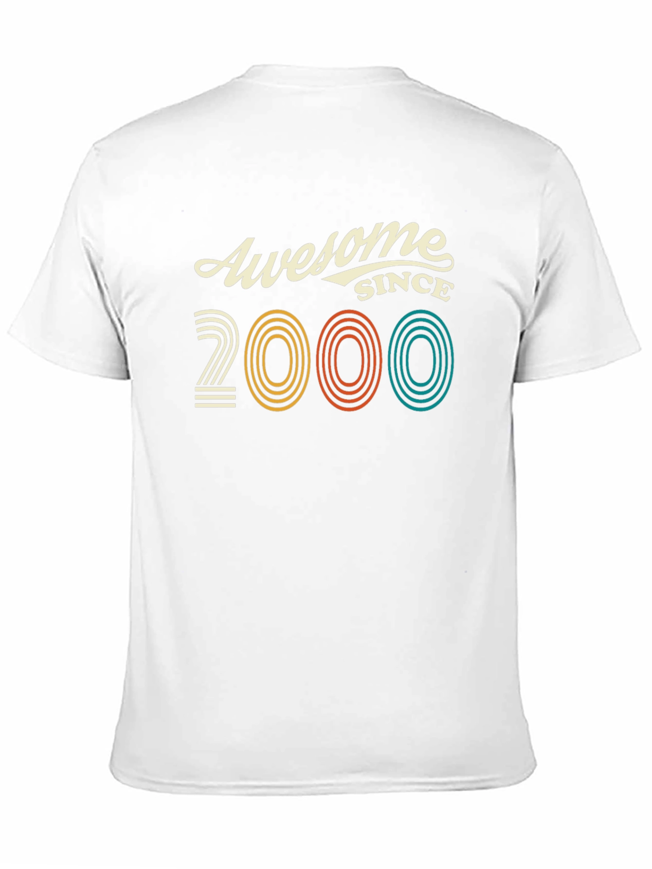 Awesome Since 2000 Black Graphic Tee