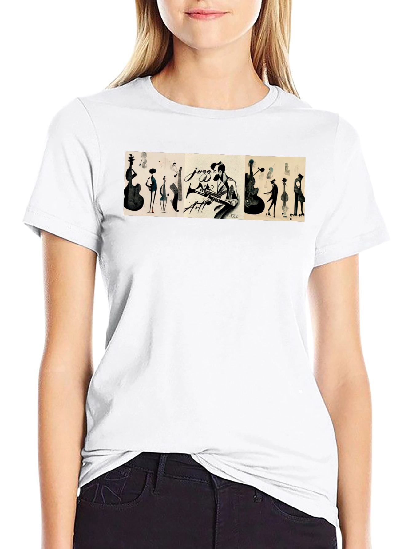 Jazz Art Graphic Tee