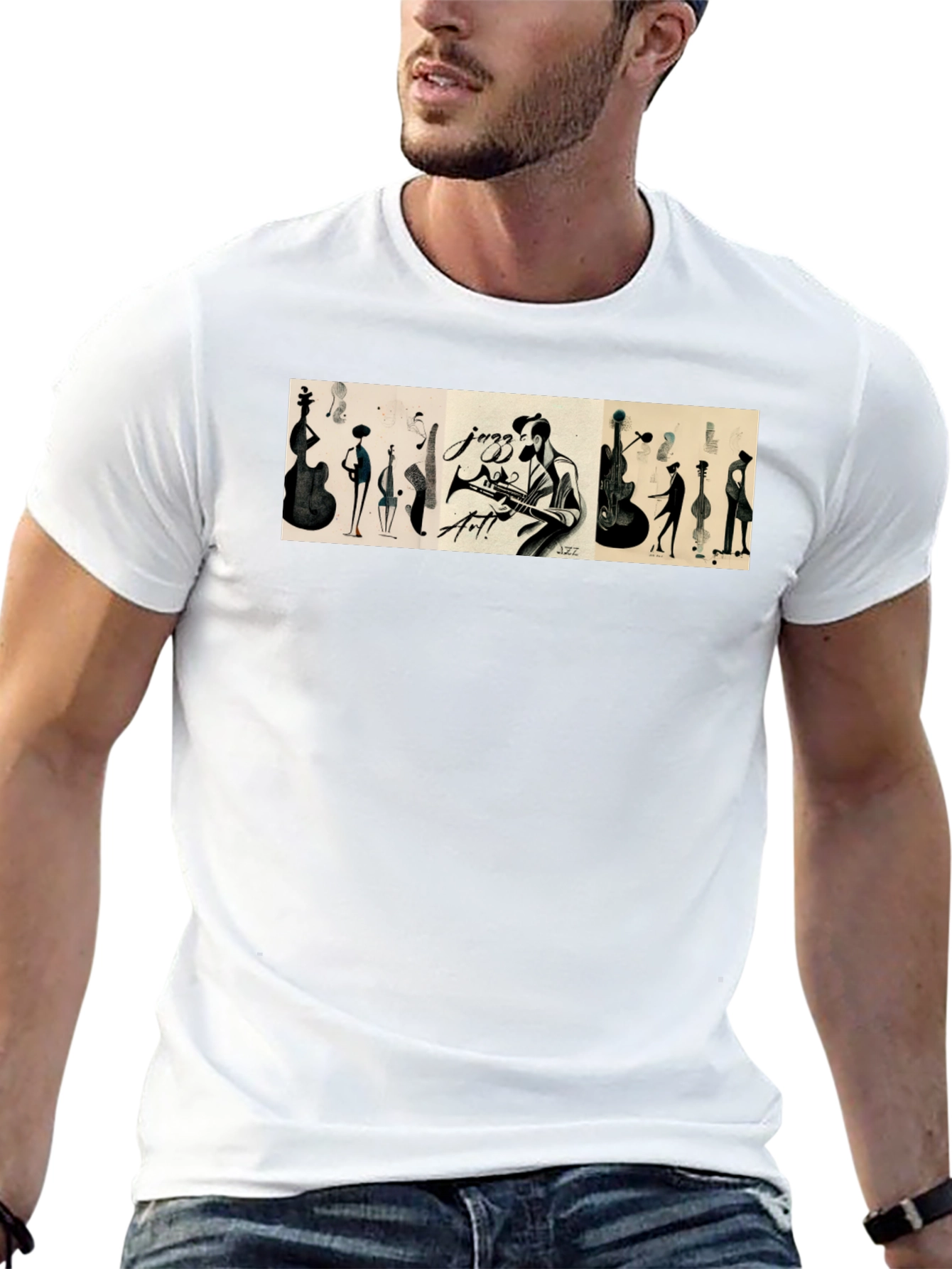Jazz Art Graphic Tee