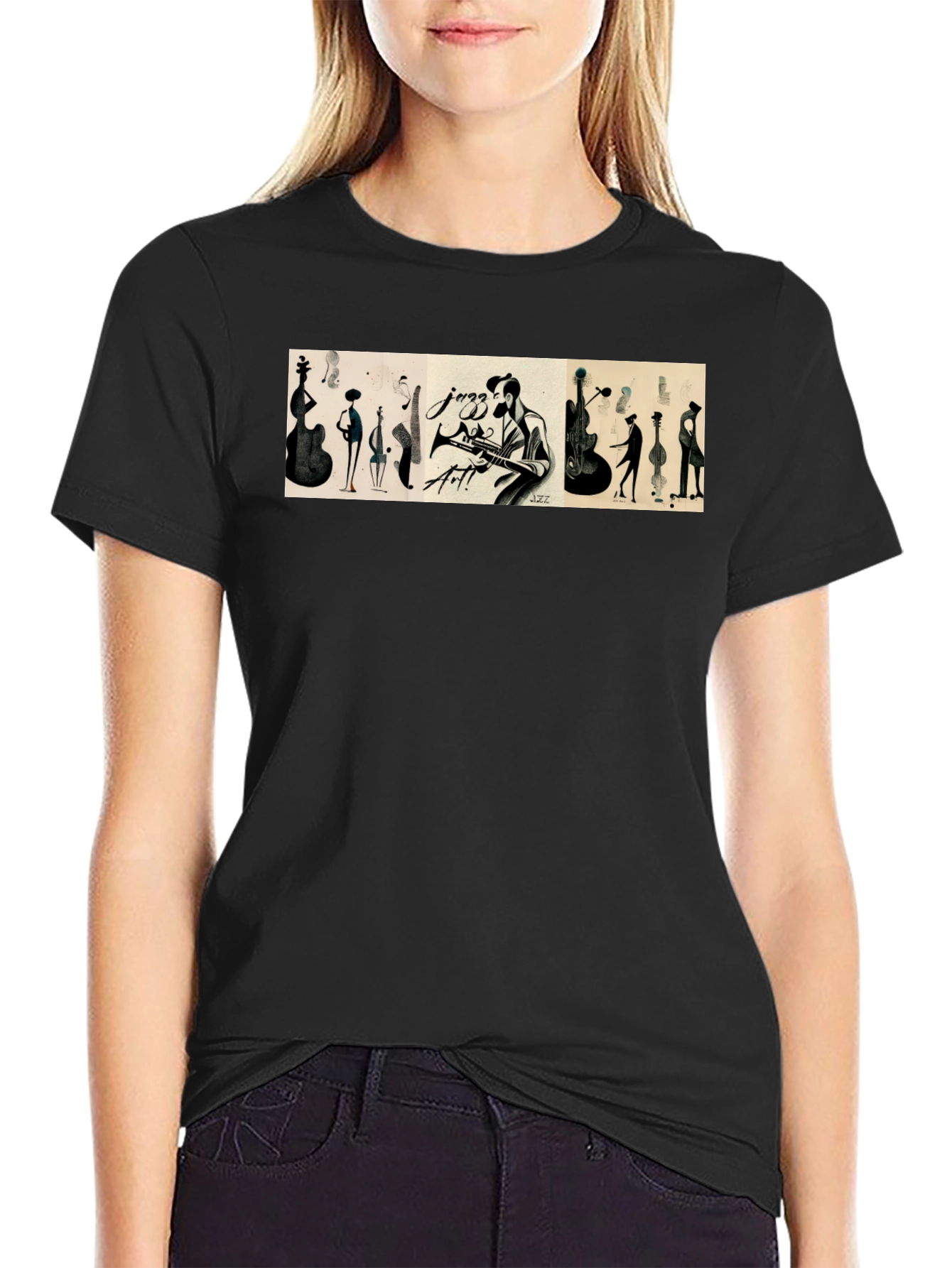 Jazz Art Graphic Tee