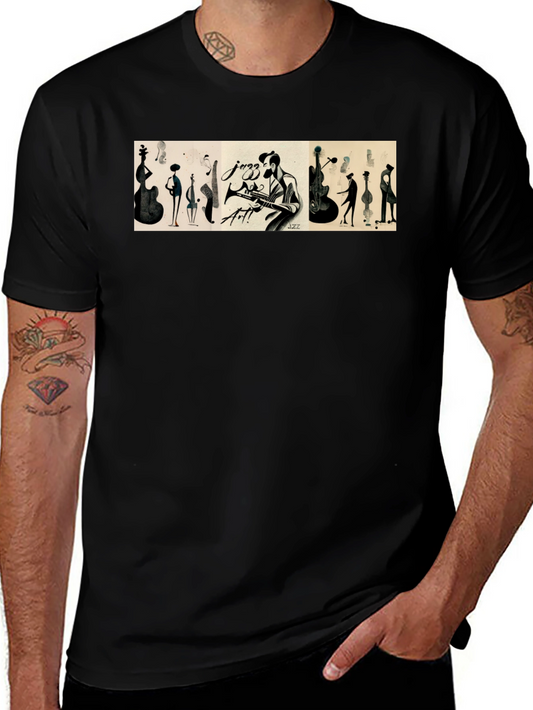 Jazz Art Graphic Tee