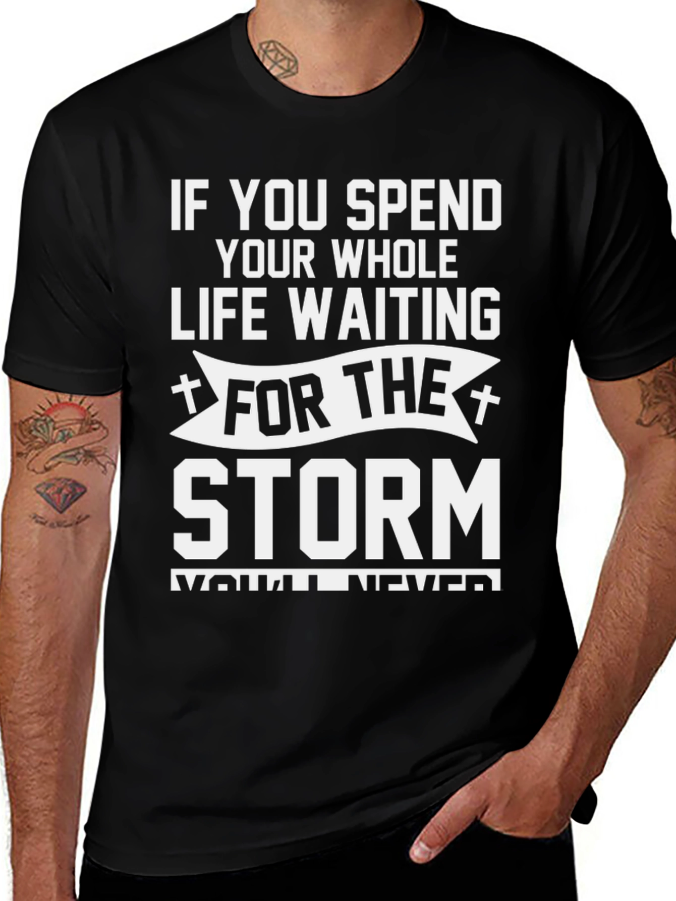 Waiting for the Storm Graphic Tee