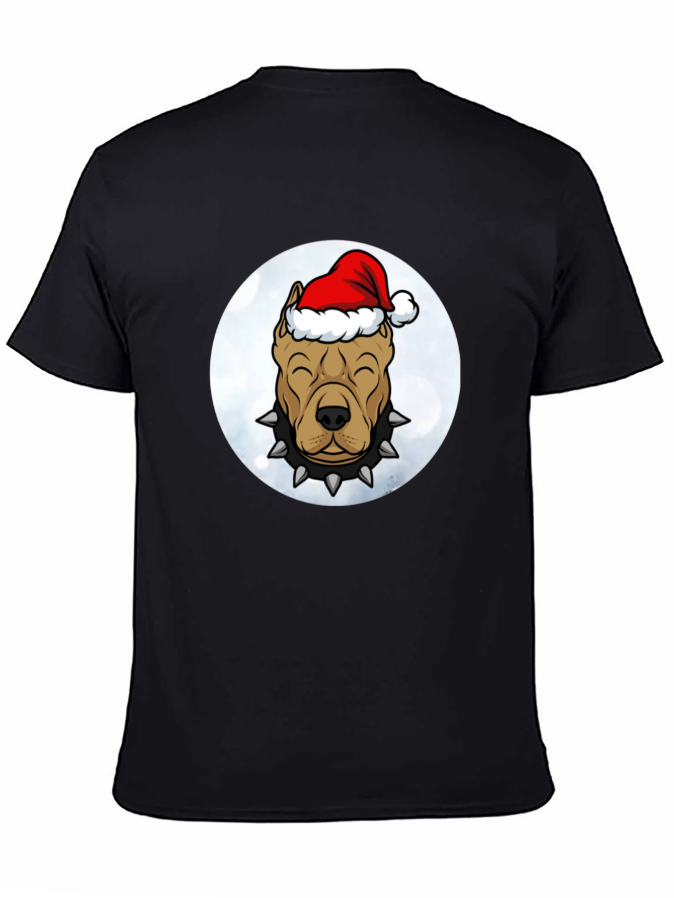 Christmas Pitbull Dog T-Shirt
