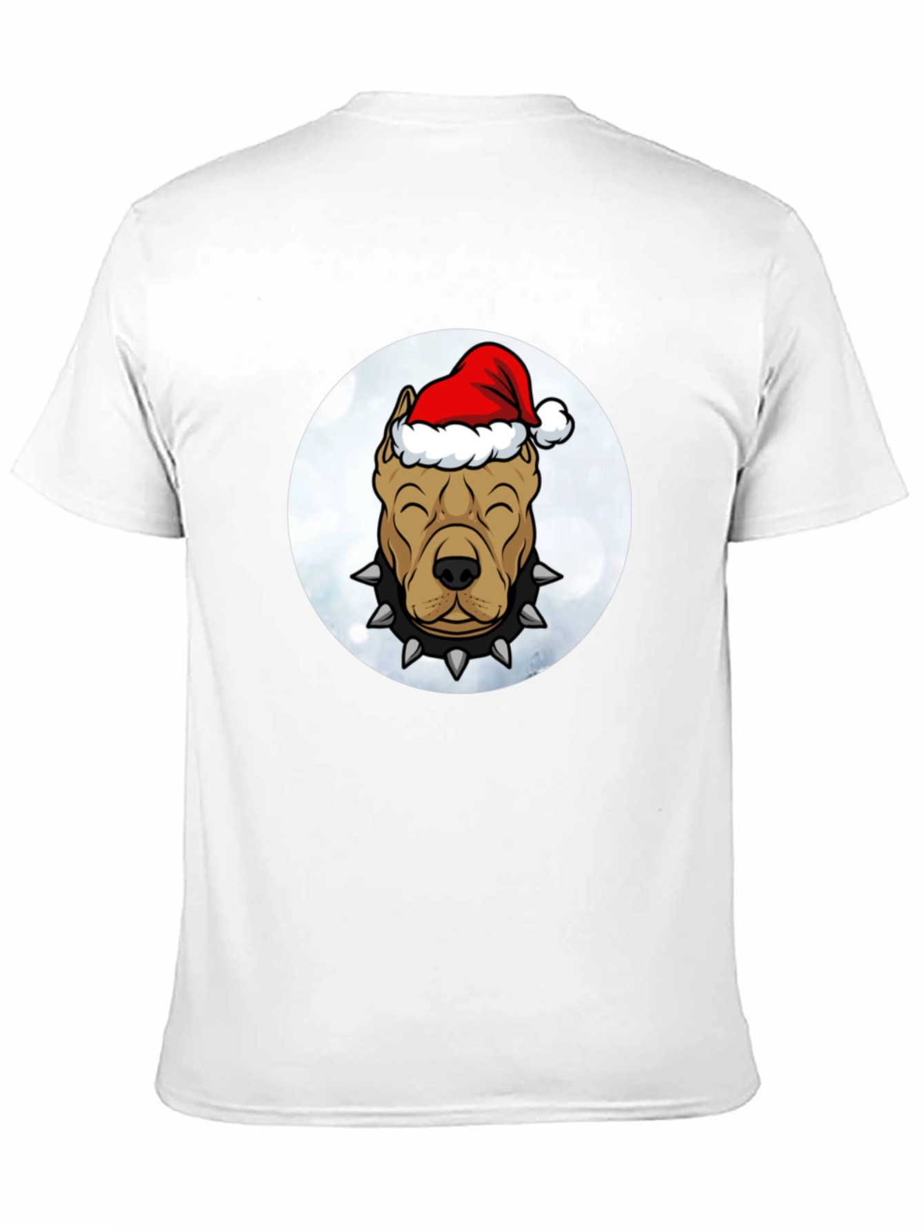 Christmas Pitbull Dog T-Shirt