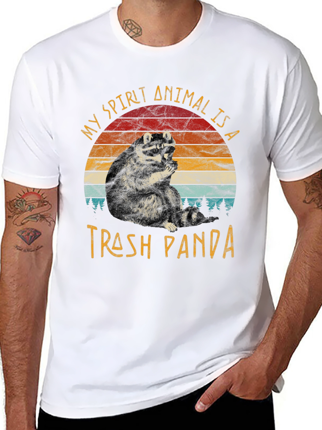 My Spirit Animal Trash Panda Graphic T-Shirt