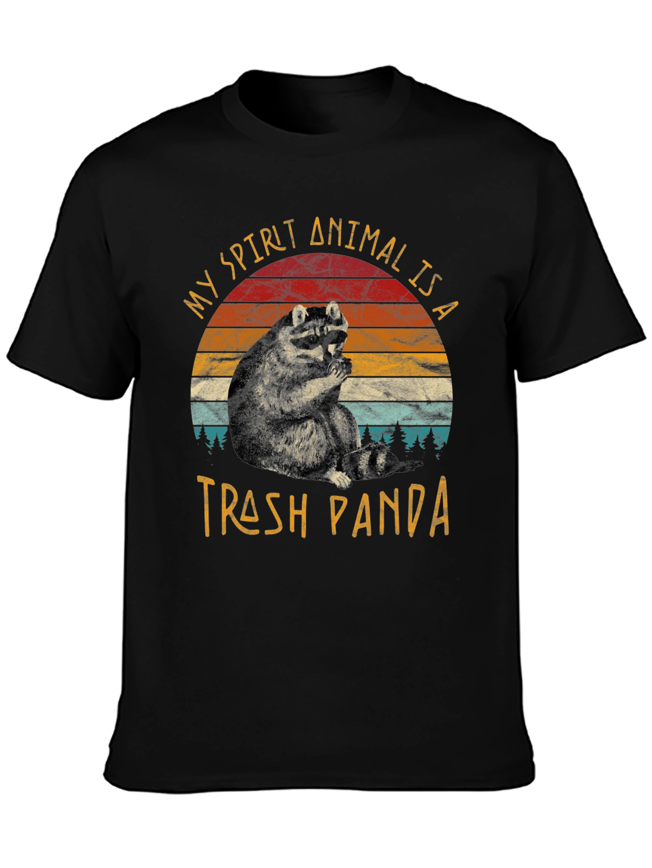 My Spirit Animal Trash Panda Graphic T-Shirt