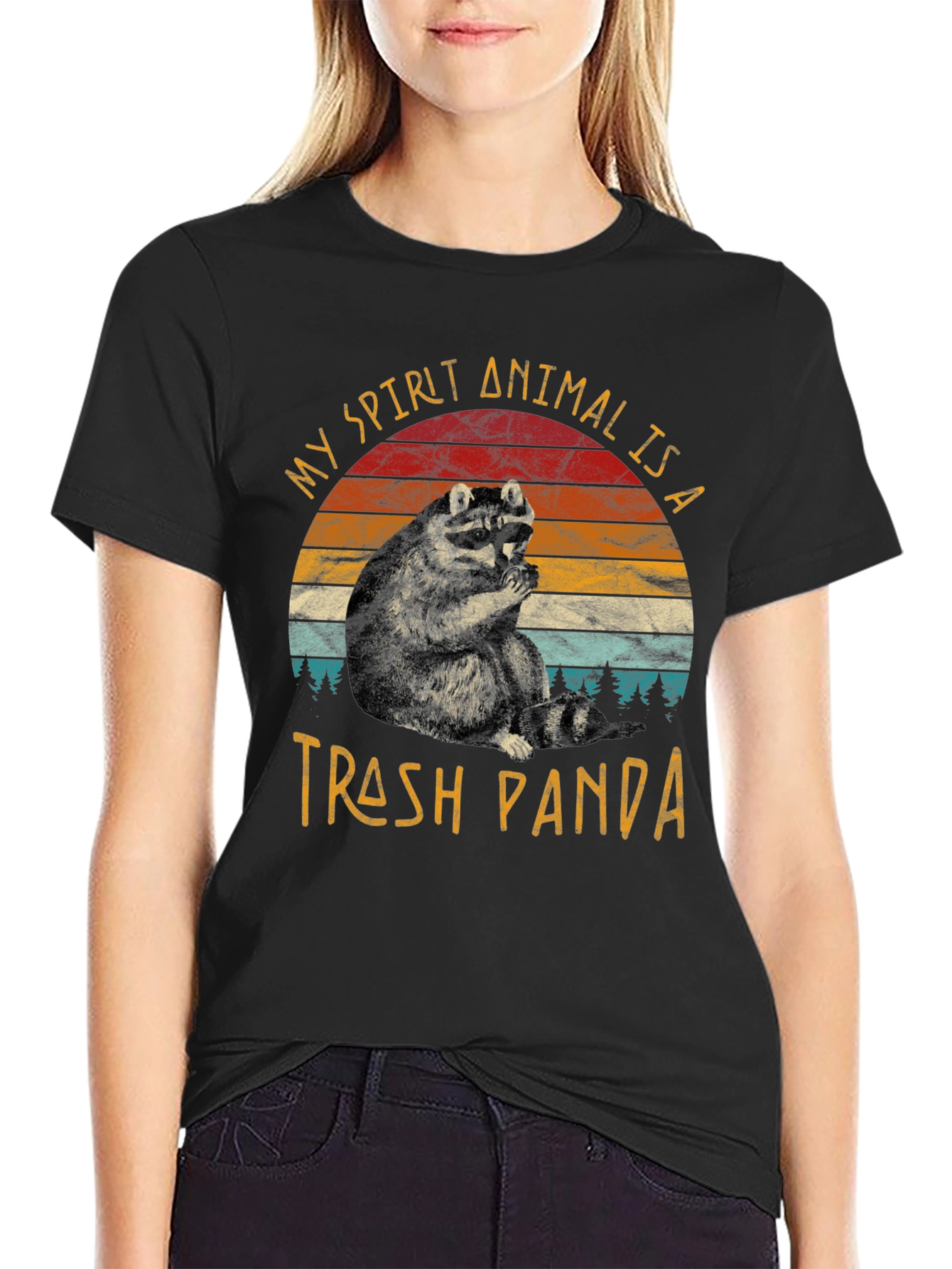 My Spirit Animal Trash Panda Graphic T-Shirt