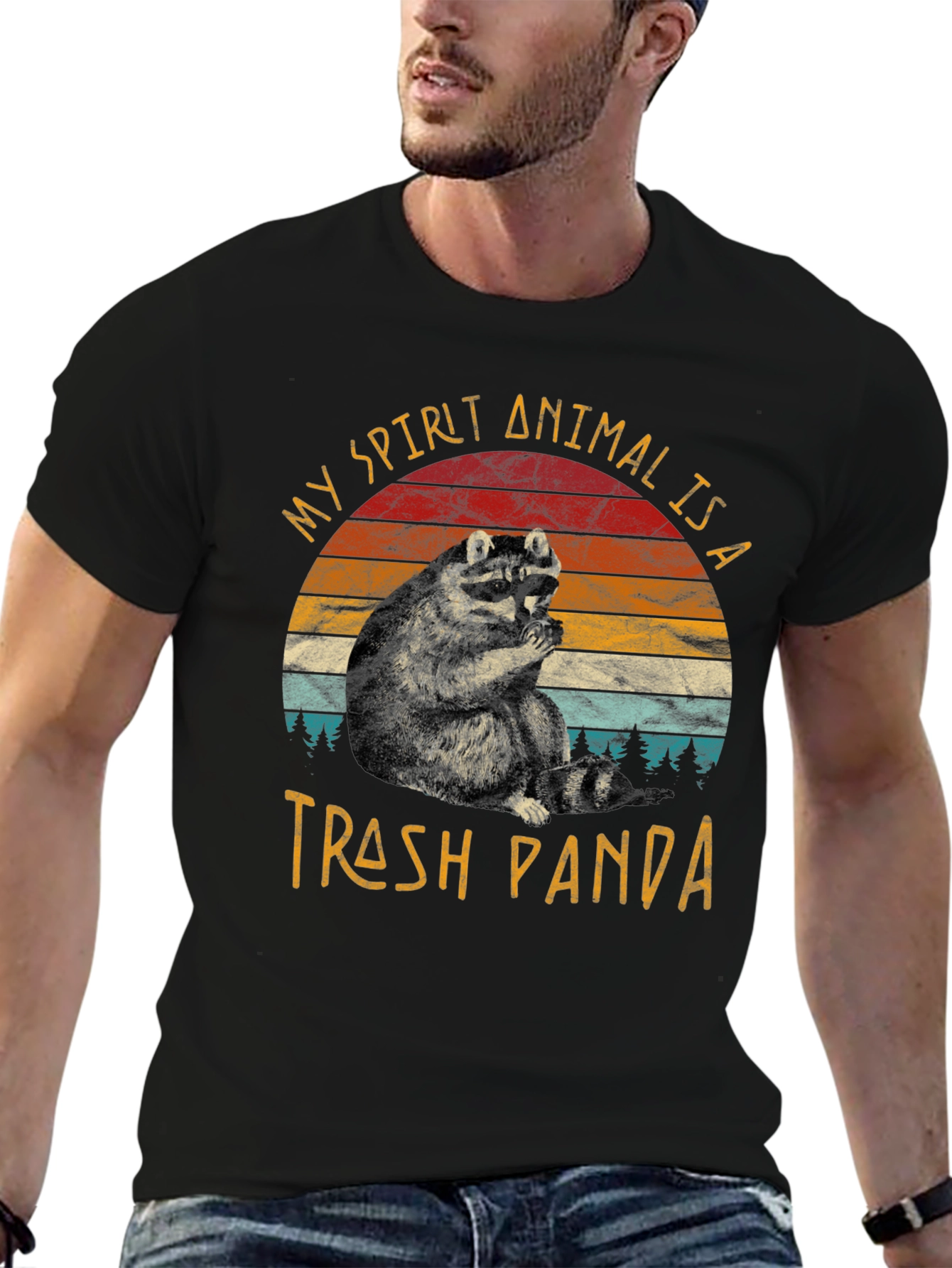My Spirit Animal Trash Panda Graphic T-Shirt