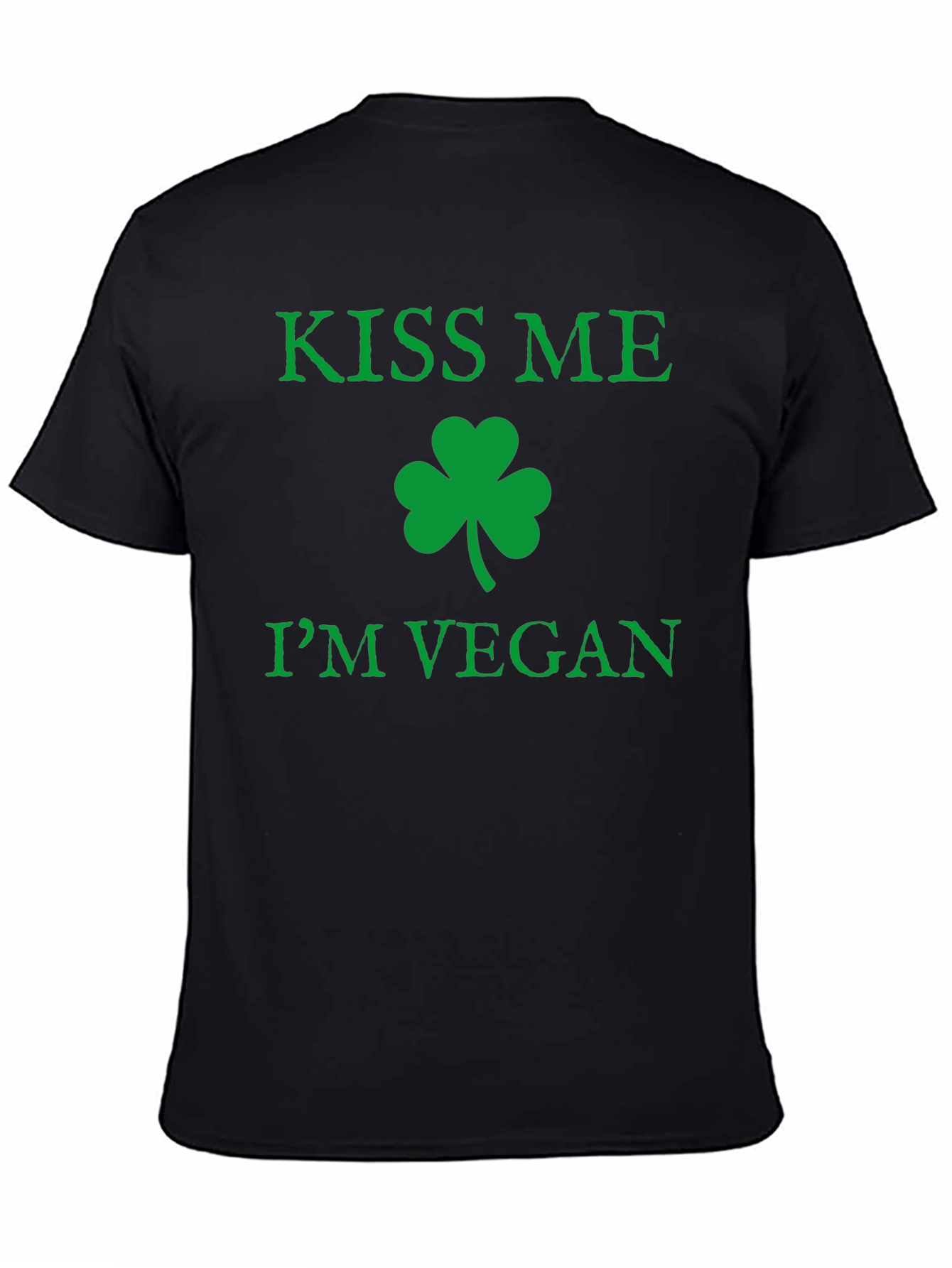 Kiss Me Im Vegan T-Shirt St. Patricks Day