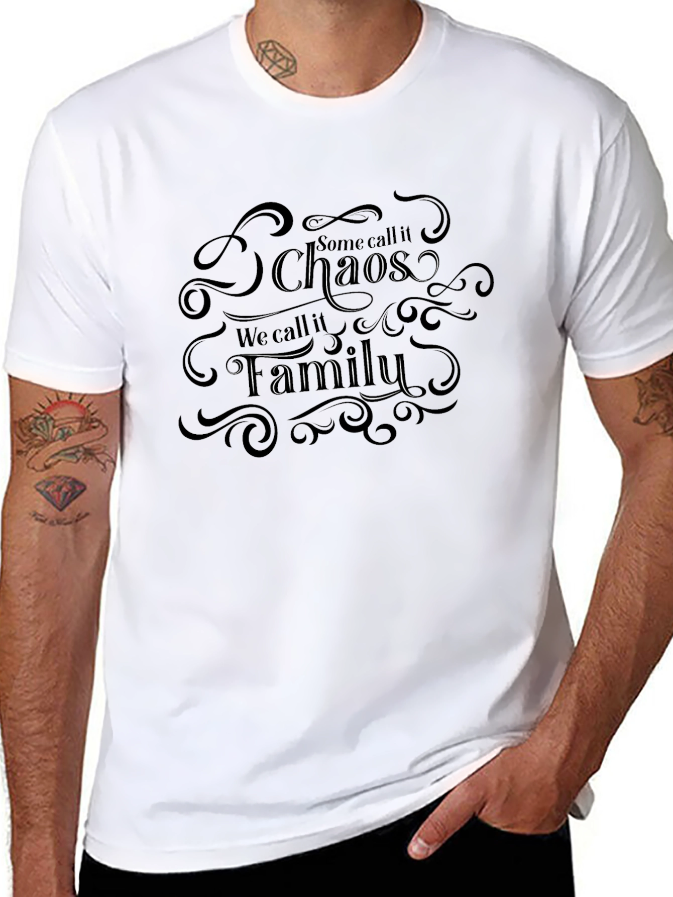 Chaos Family Graphic T-Shirt - Soft Cotton Tee