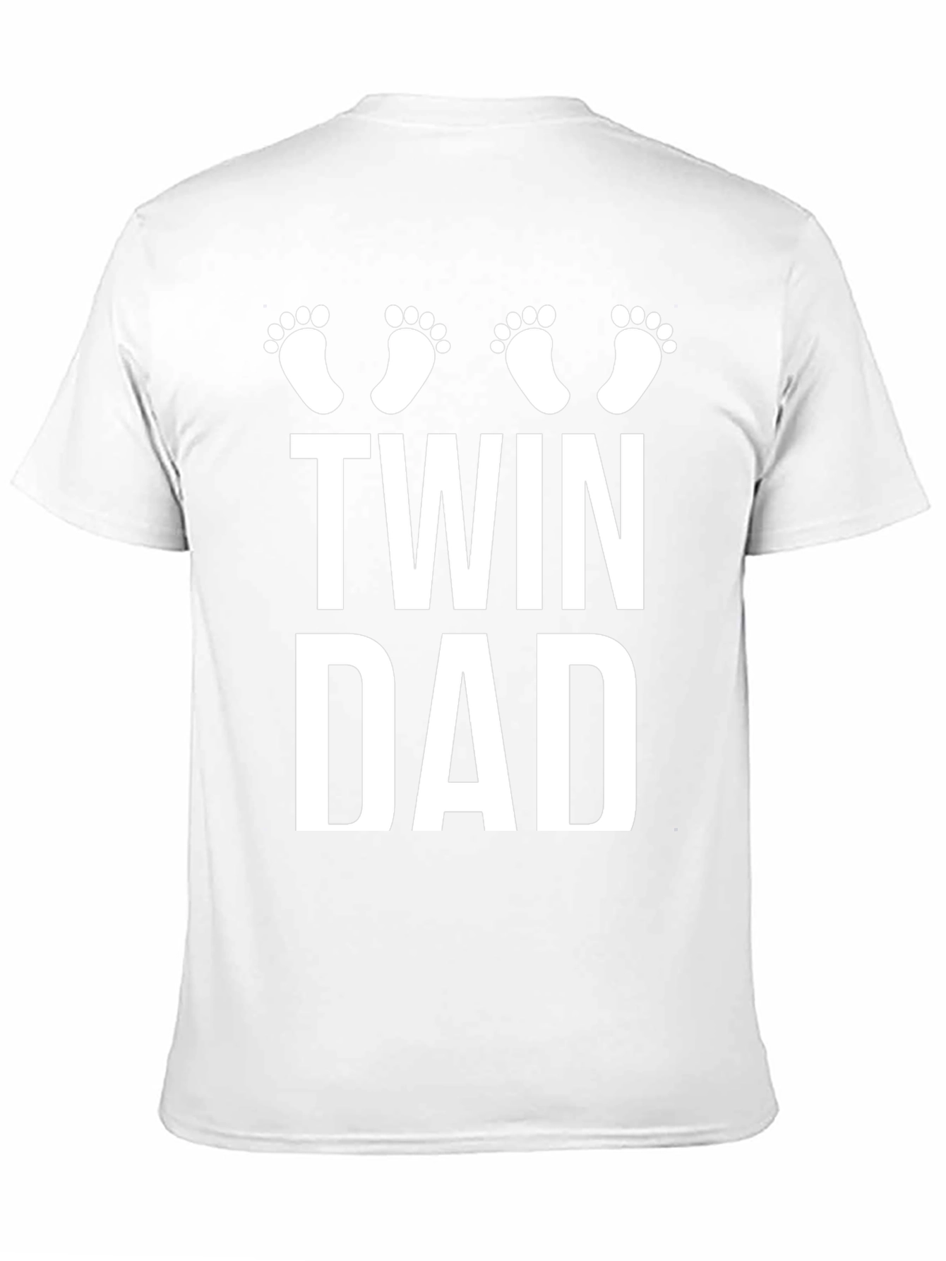 Twin Dad Black T-Shirt