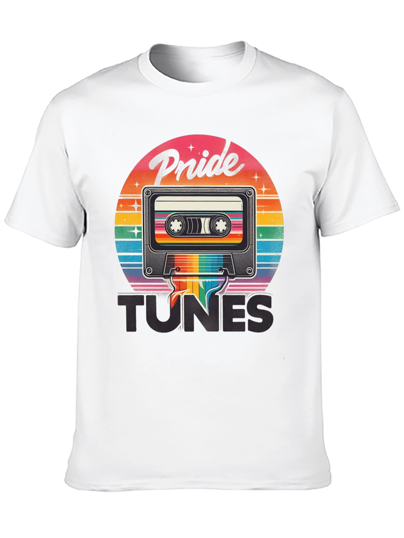 Pride Tunes Cassette Tape Graphic T-Shirt