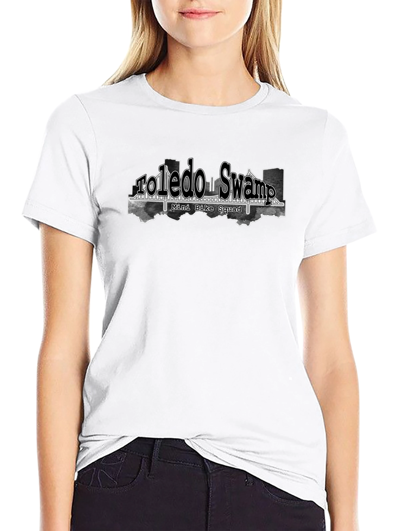 Toledo Swamp Mini Bike Squad Graphic T-Shirt