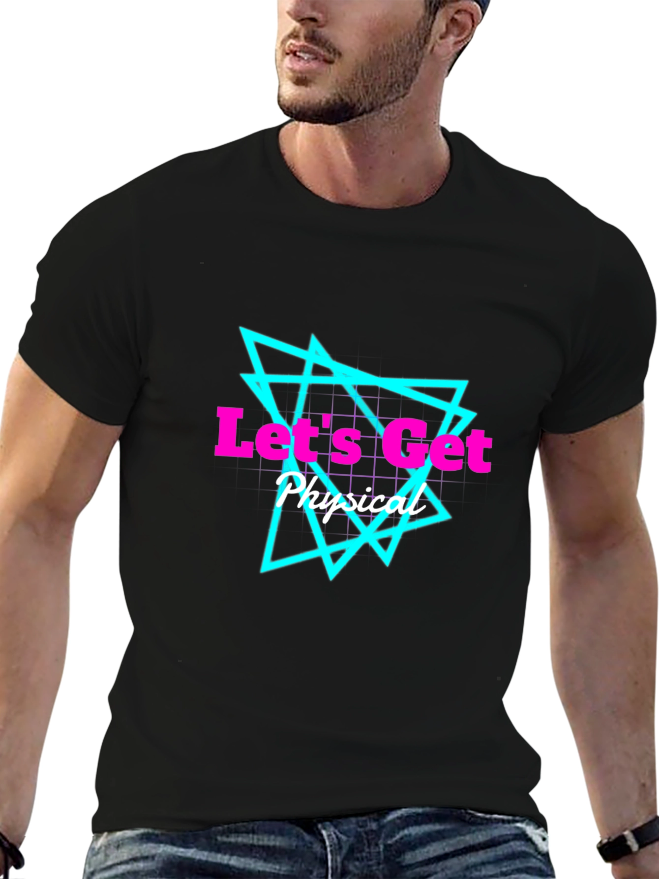 Lets Get Physical 80s Retro T-Shirt