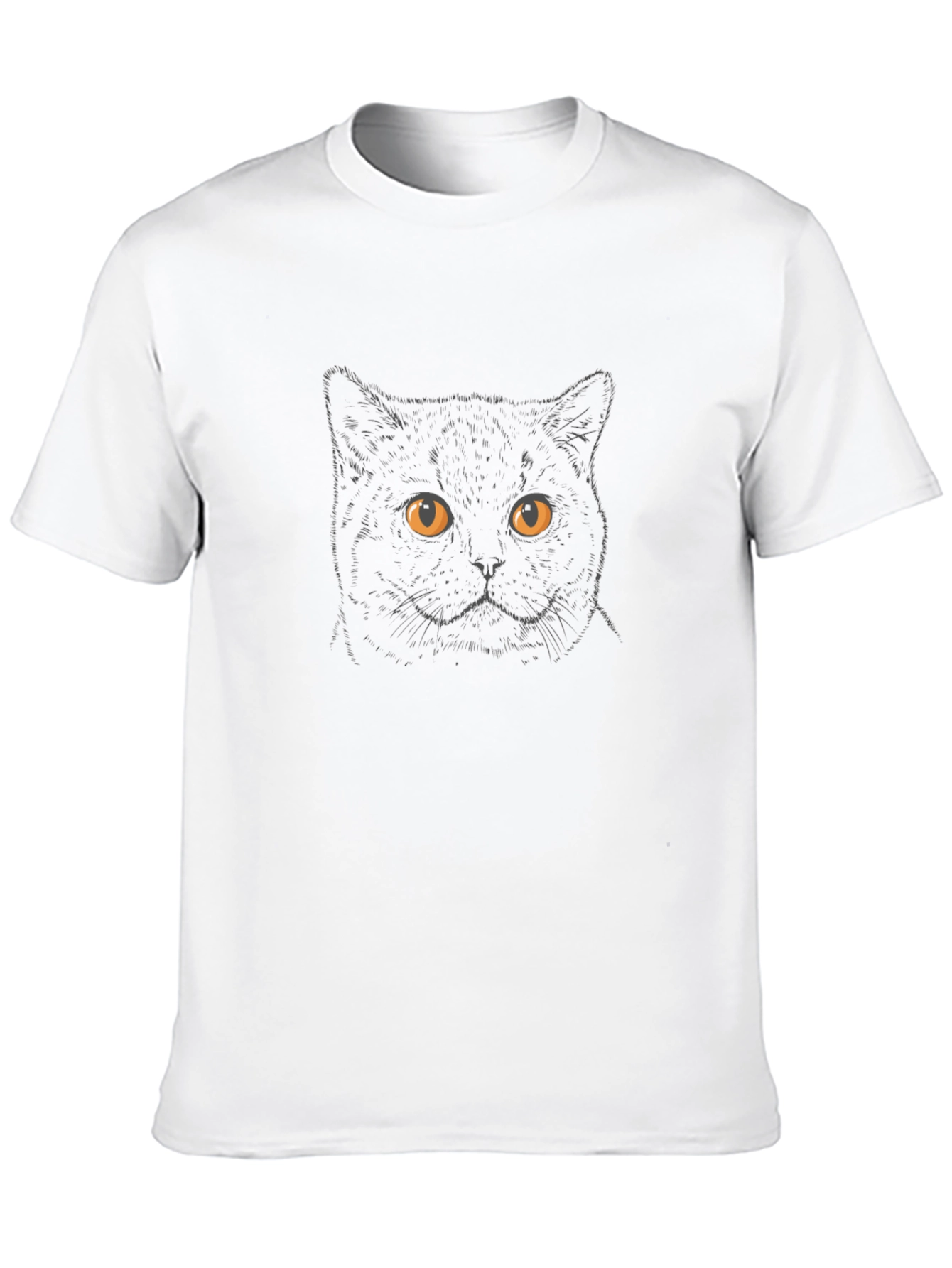 Black Cat Graphic T-Shirt - Stylish Unisex Tee