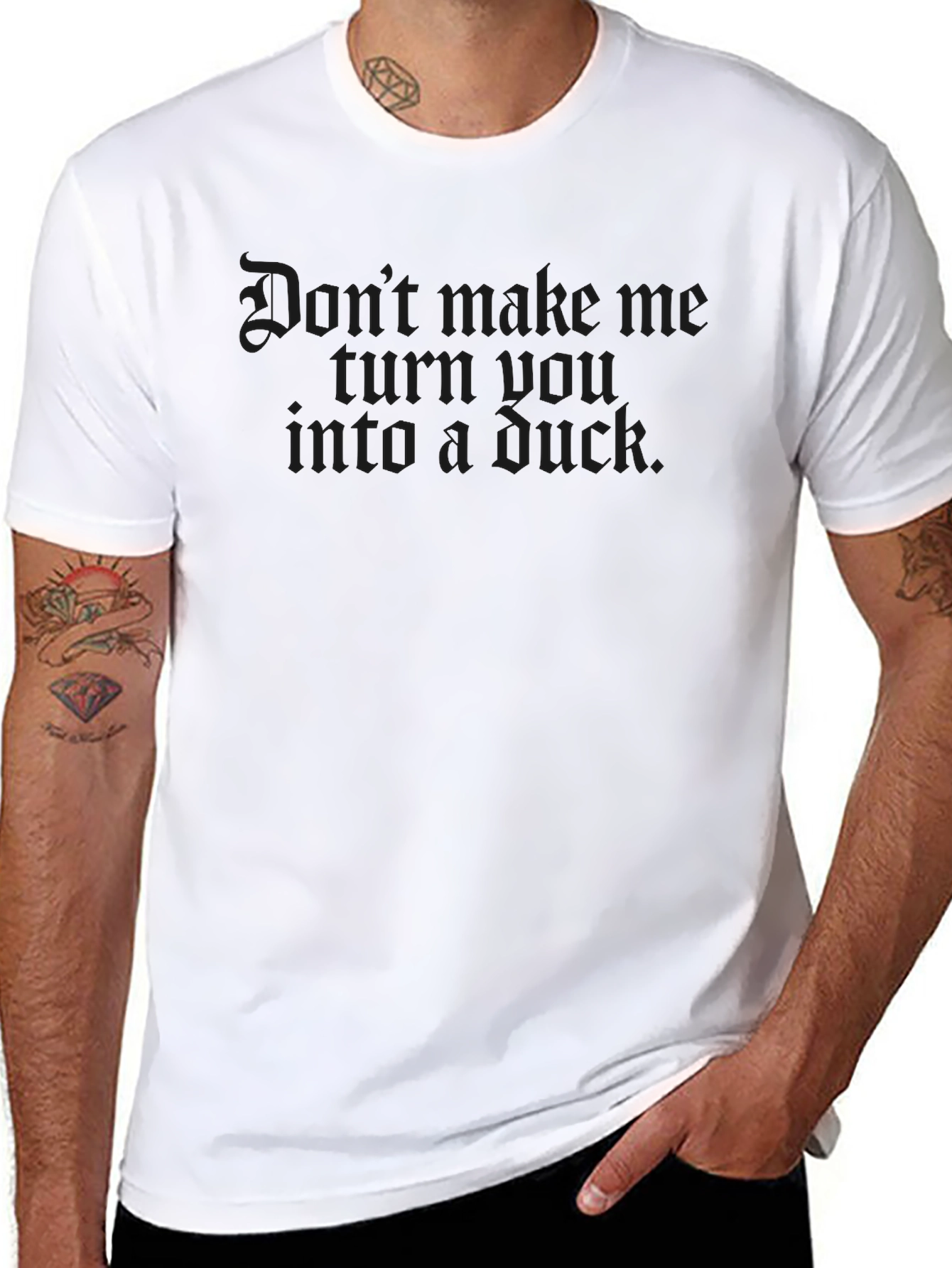 Dont Make Me Turn You Into A Duck T-Shirt