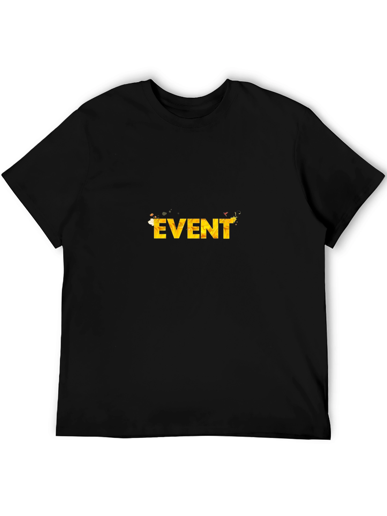 Event T-Shirt - Black Cotton Tee