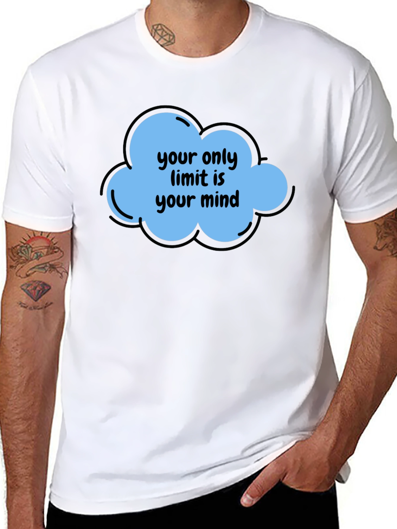 Motivational Mindset Graphic T-Shirt