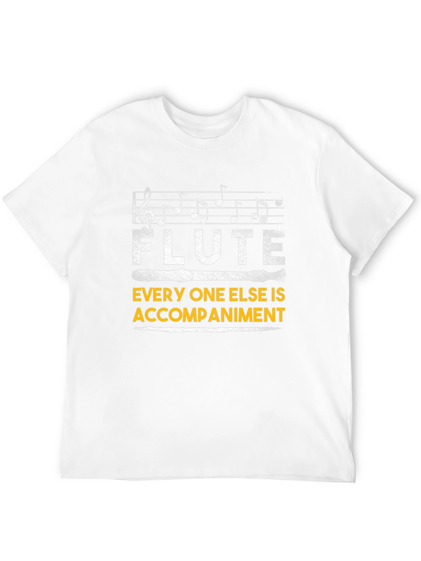 Flute Player T-Shirt - Music Lover Gift