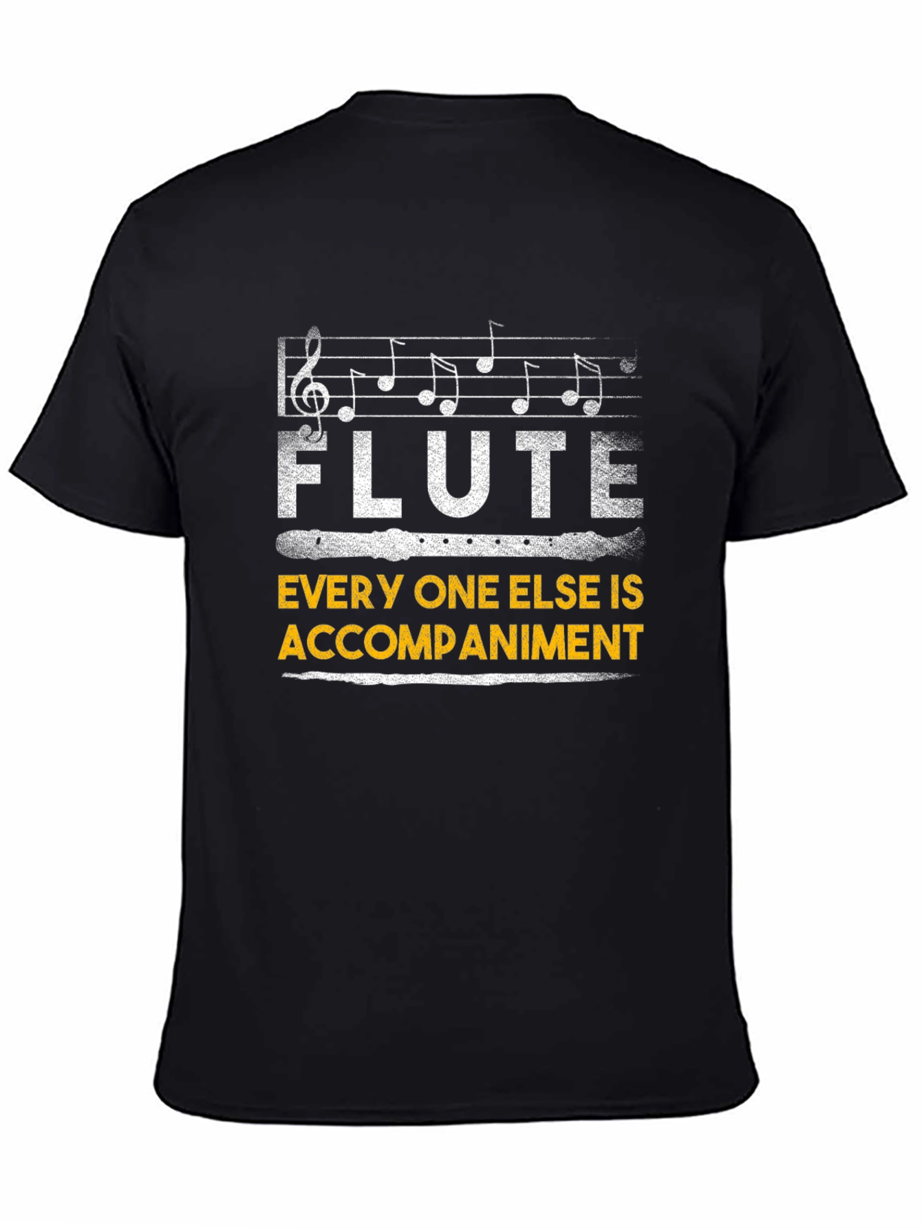 Flute Player T-Shirt - Music Lover Gift