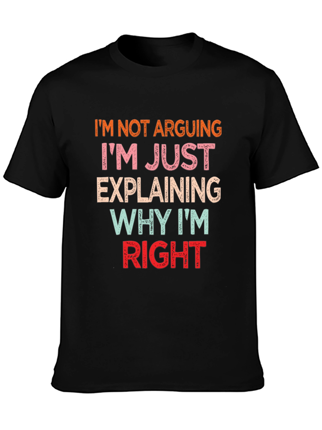 Funny Argument Explanation T-Shirt