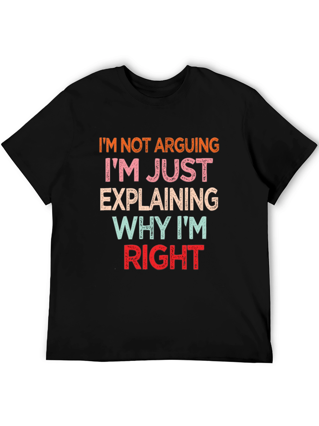 Funny Argument Explanation T-Shirt