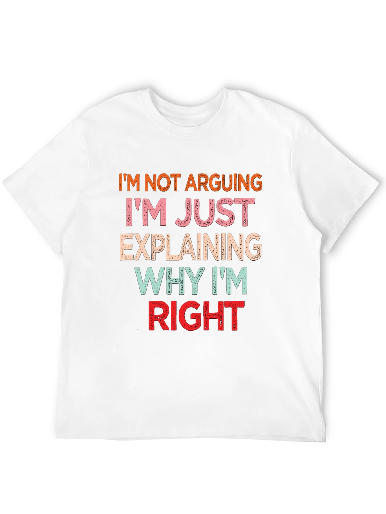 Funny Argument Explanation T-Shirt