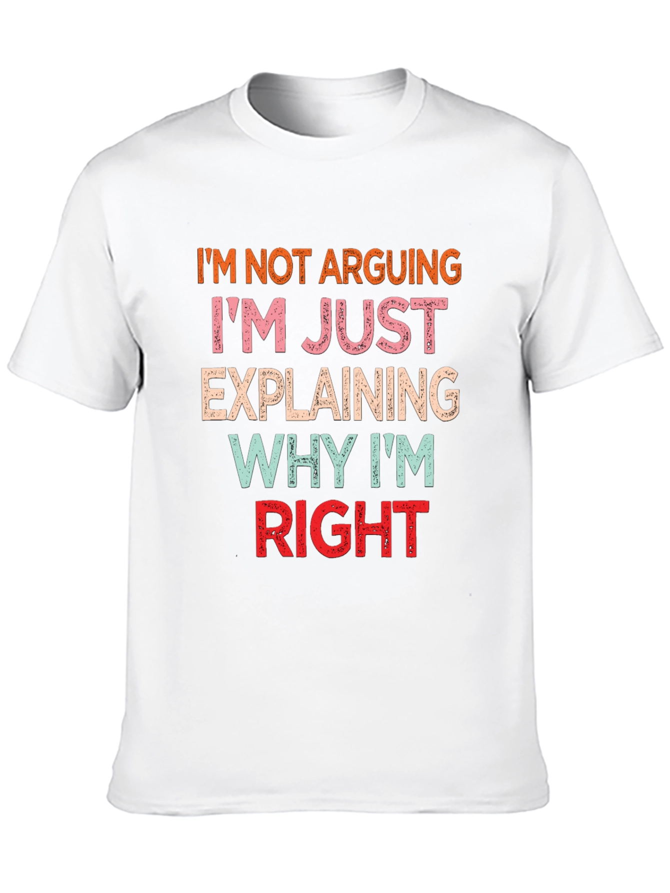Funny Argument Explanation T-Shirt