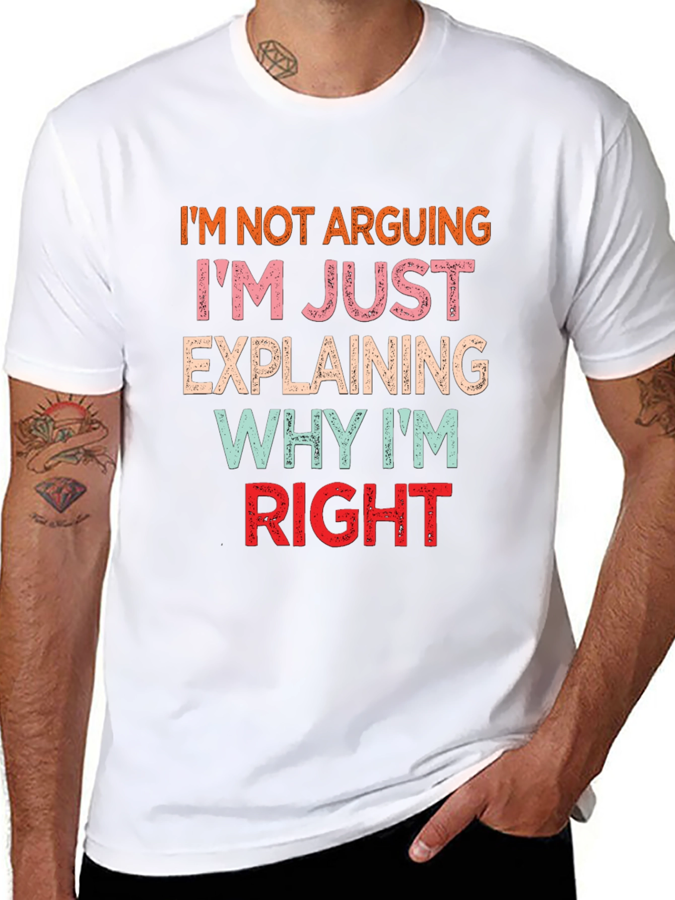 Funny Argument Explanation T-Shirt