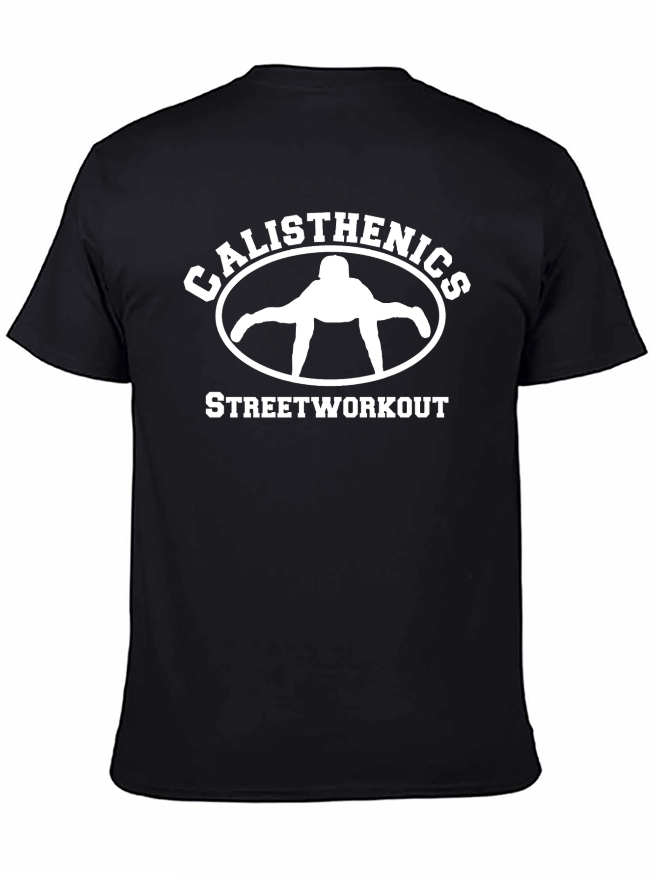 Calisthenics Street Workout Black Graphic T-Shirt