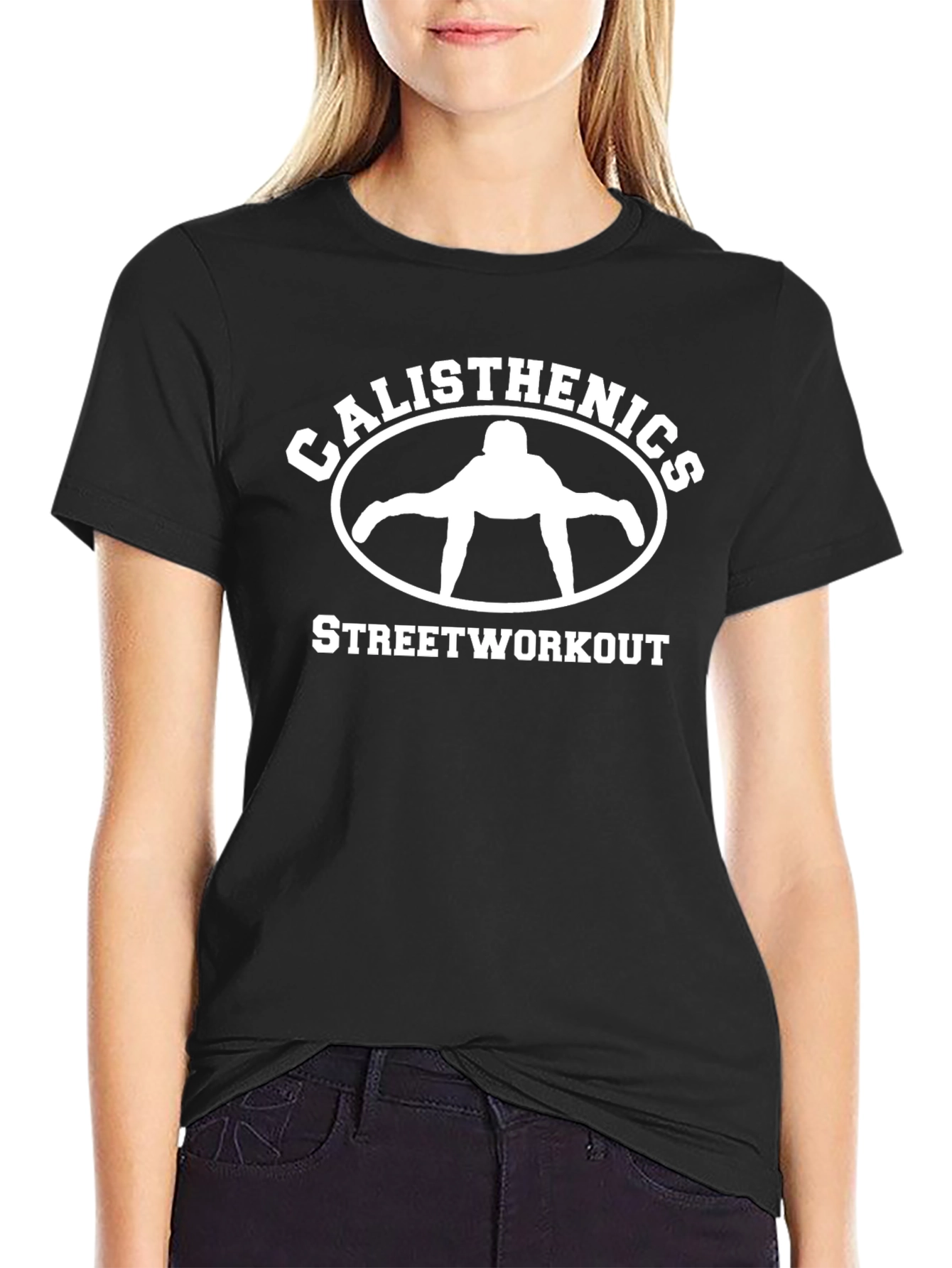 Calisthenics Street Workout Black Graphic T-Shirt
