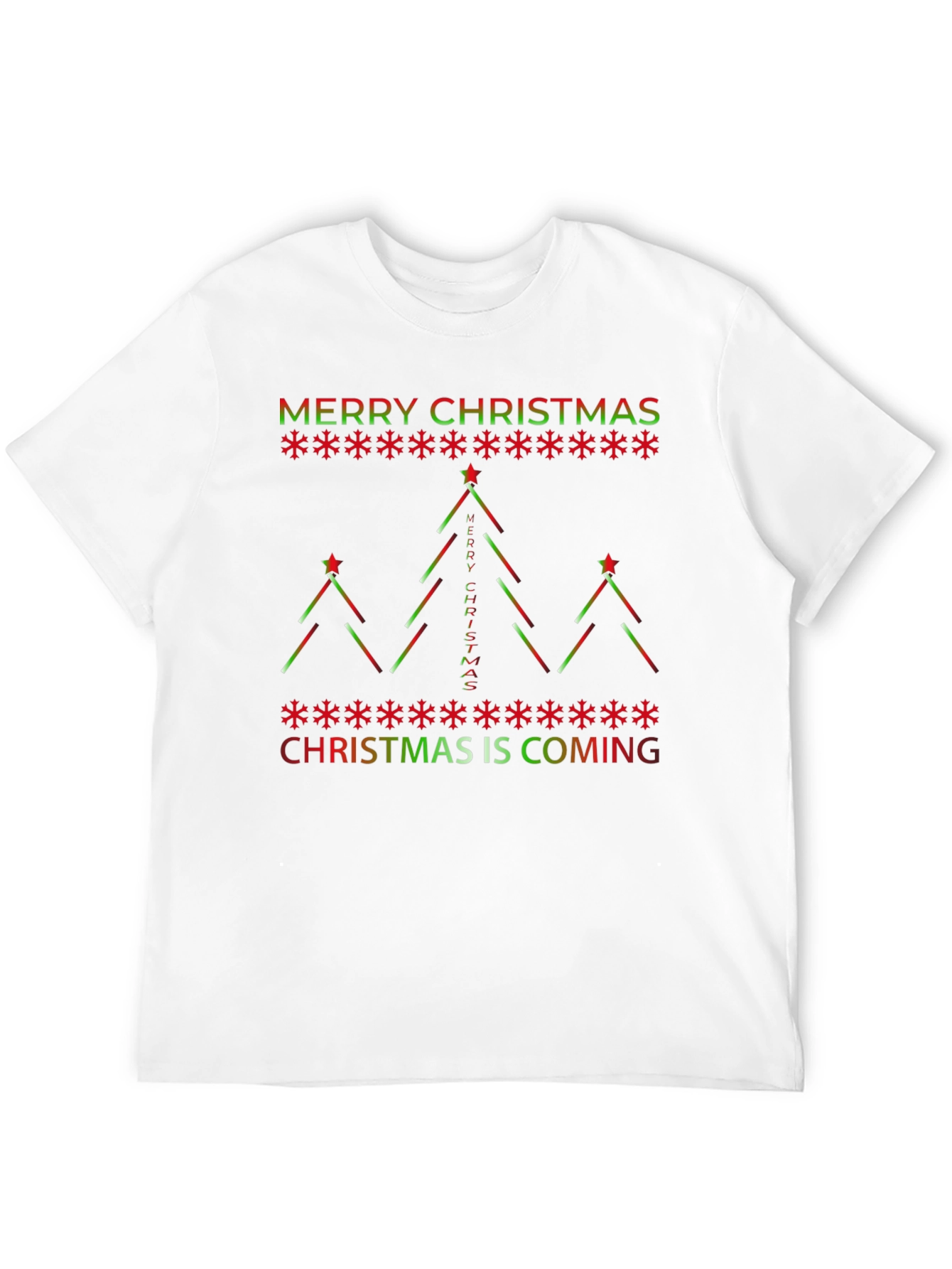 Festive Christmas Tree T-Shirt - Holiday Spirit
