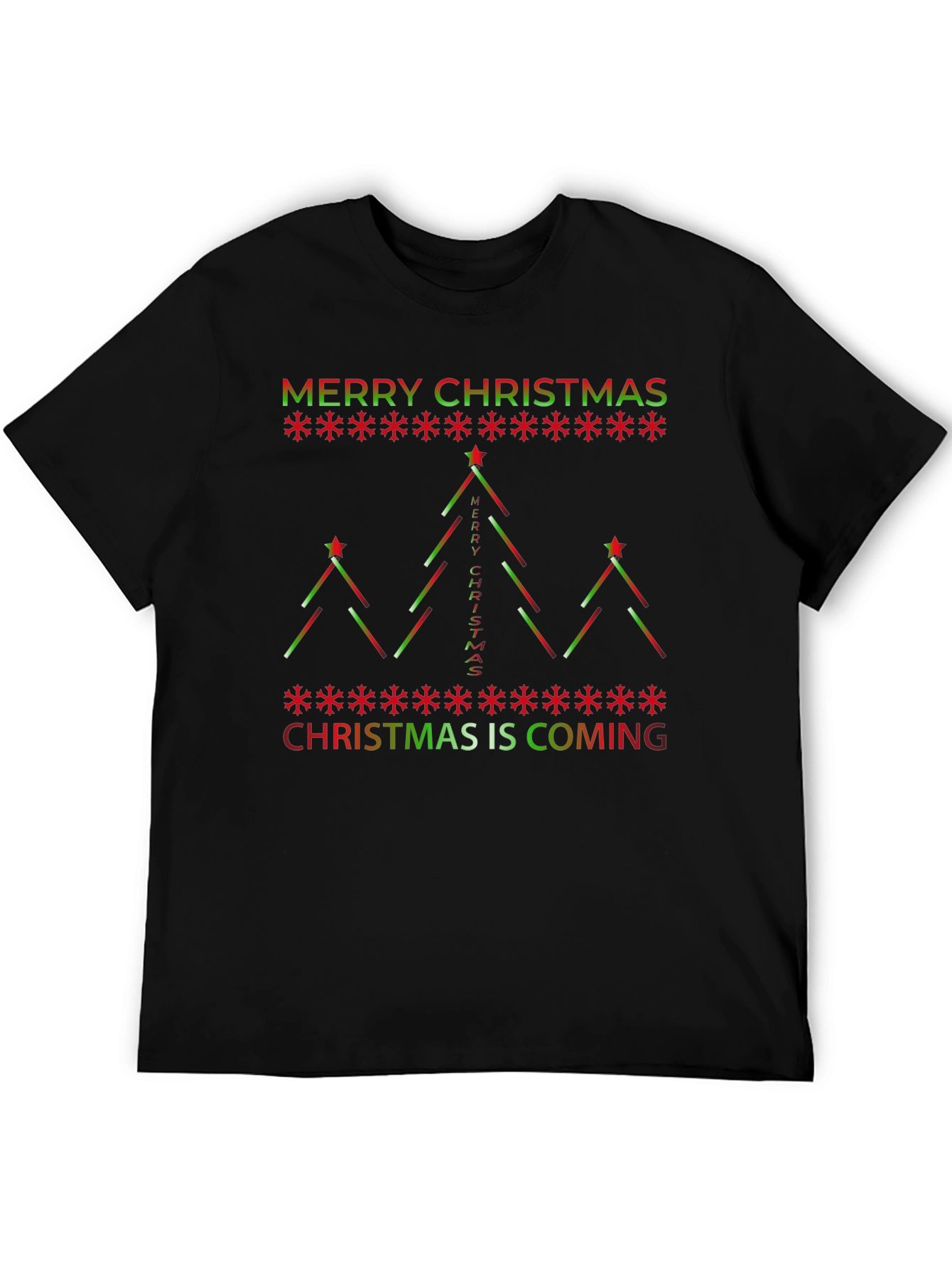 Festive Christmas Tree T-Shirt - Holiday Spirit