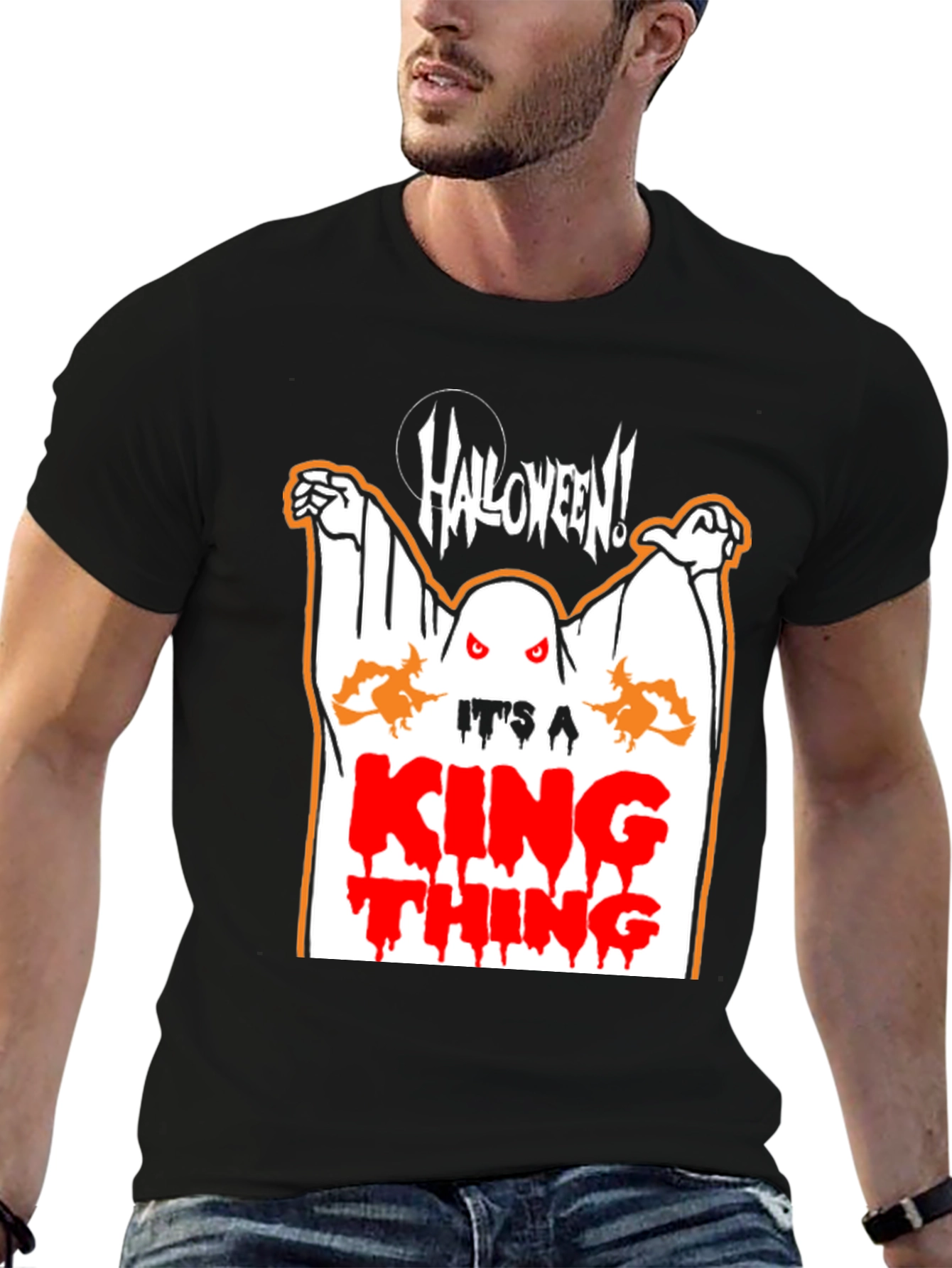 Halloween Ghost T-Shirt - Its a King Thing