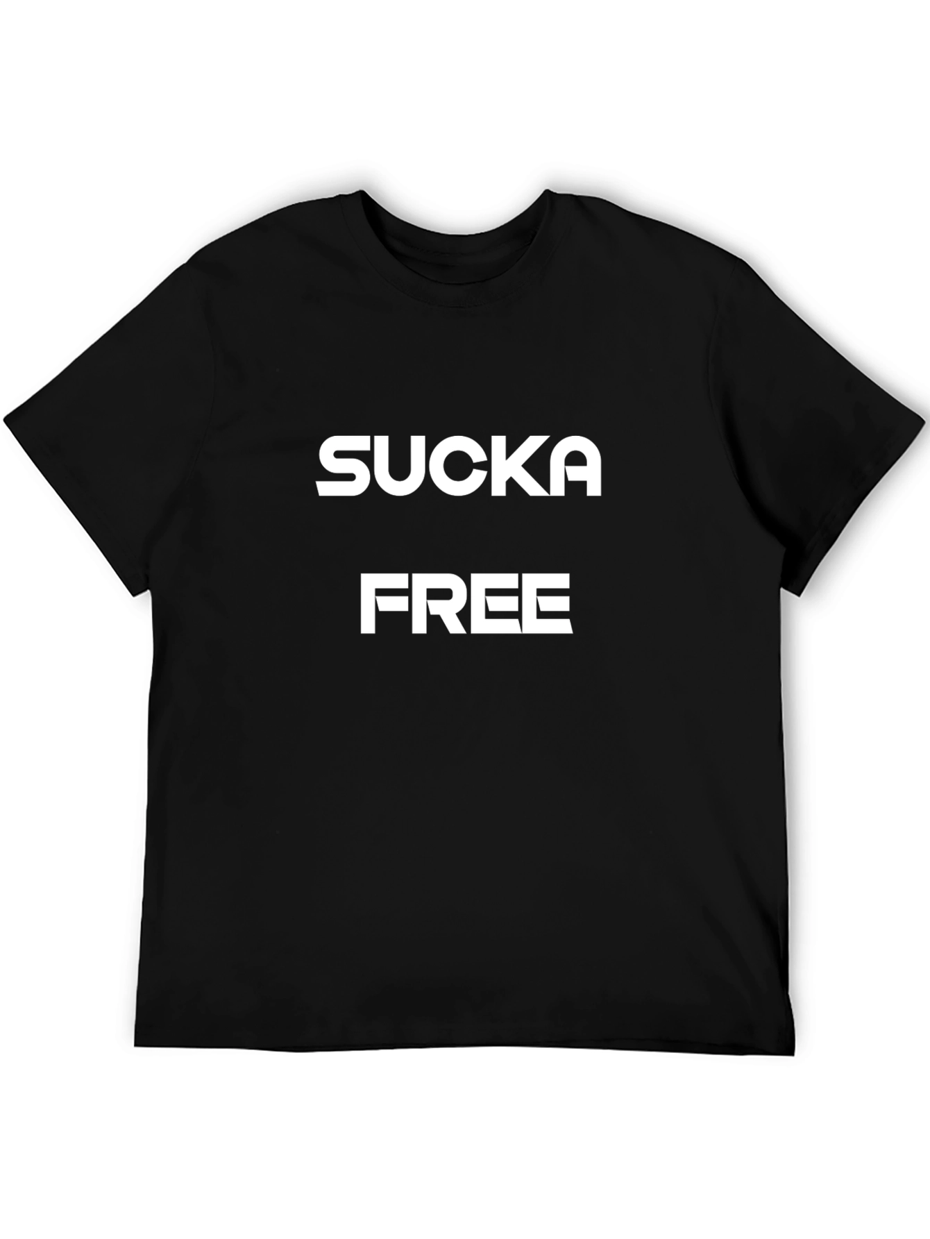 Sucka Free Graphic T-Shirt - Bold Black Tee
