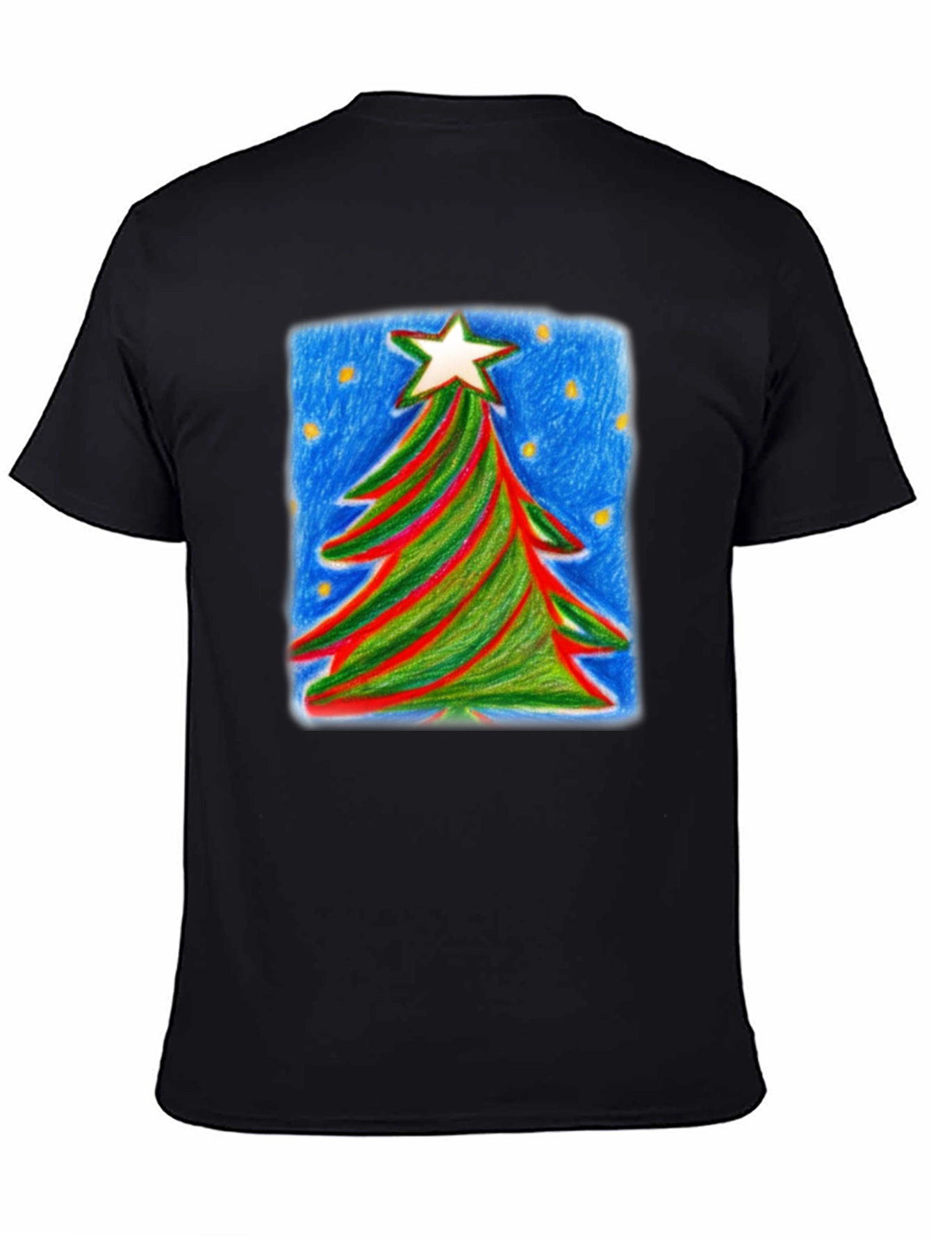 Christmas Tree Graphic Tee - Holiday Cheer