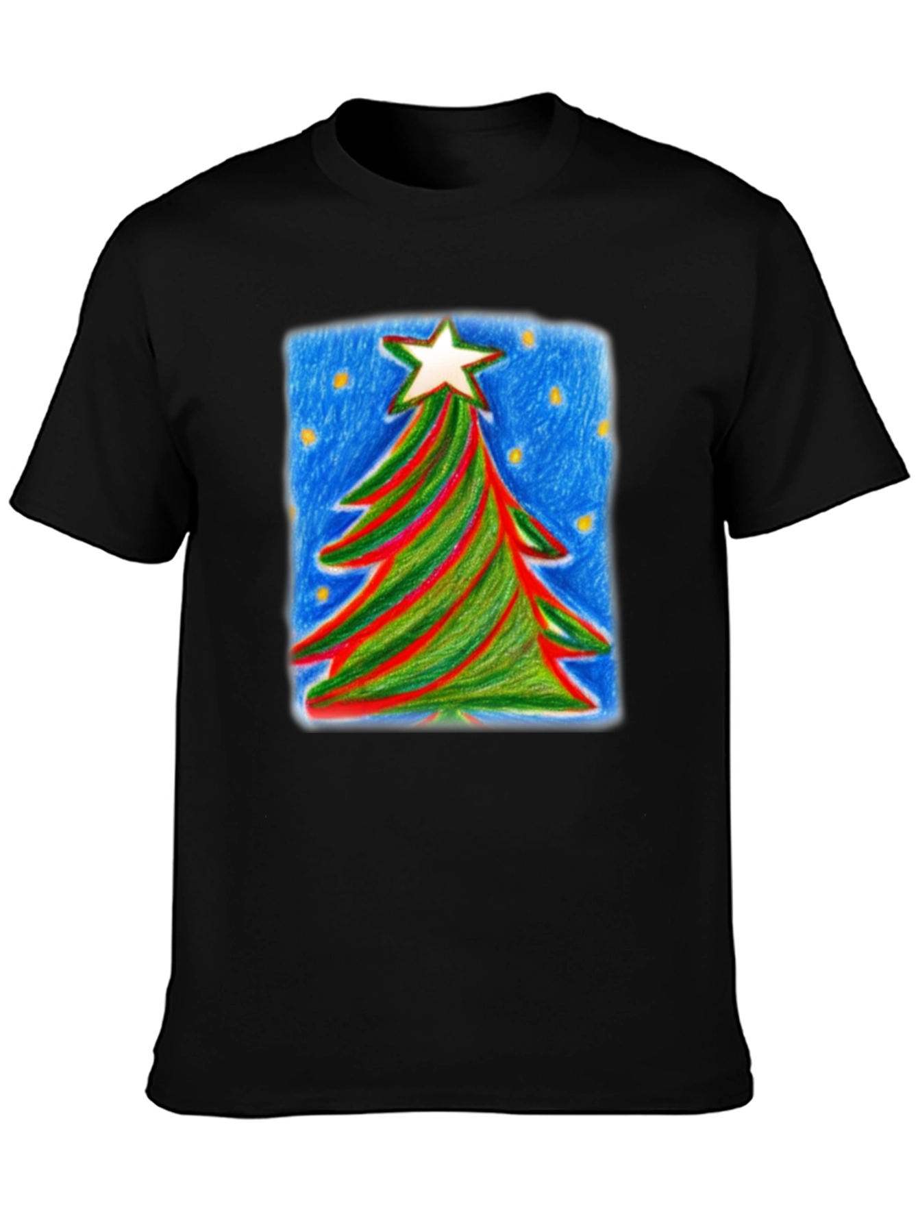 Christmas Tree Graphic Tee - Holiday Cheer
