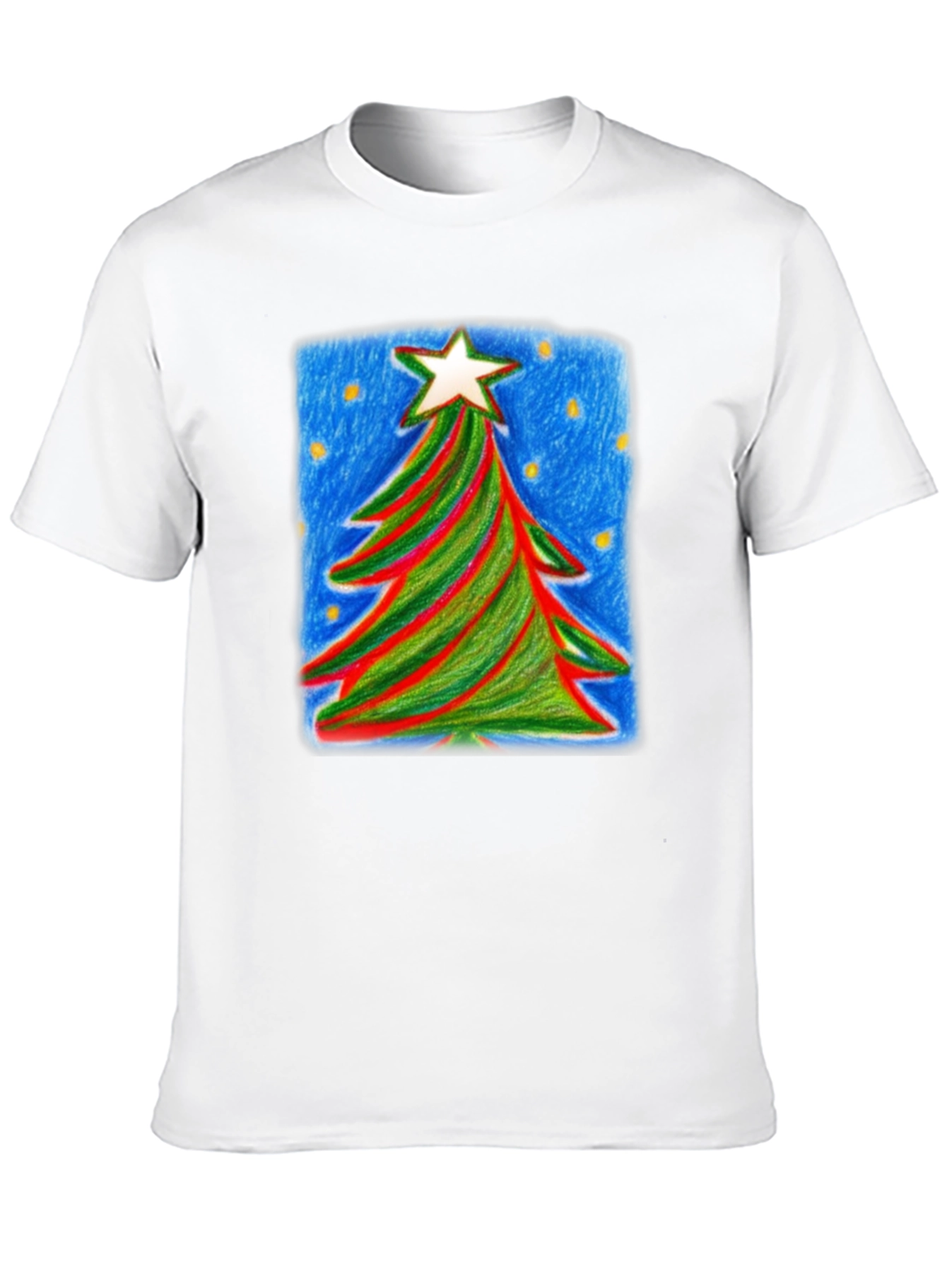 Christmas Tree Graphic Tee - Holiday Cheer
