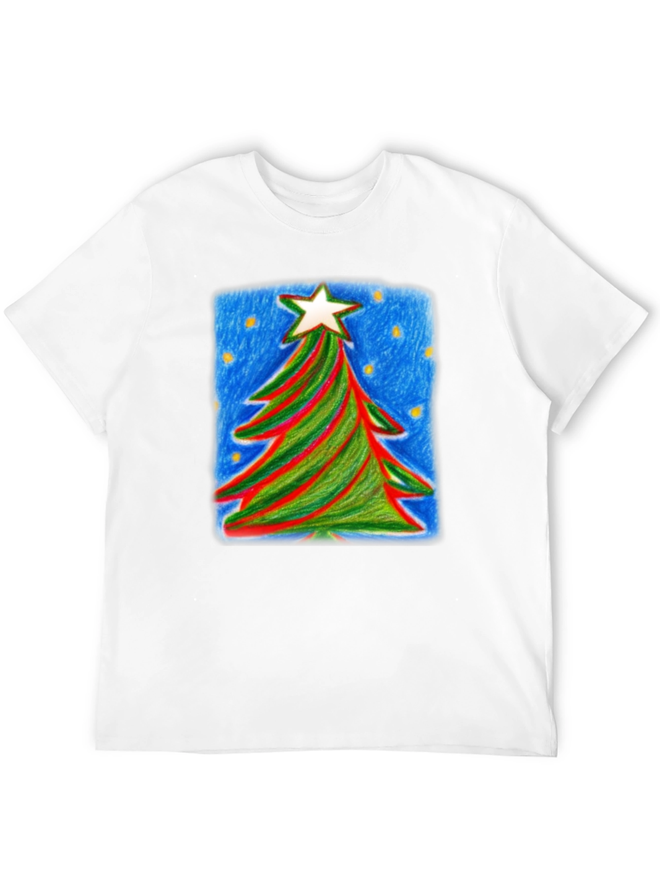 Christmas Tree Graphic Tee - Holiday Cheer