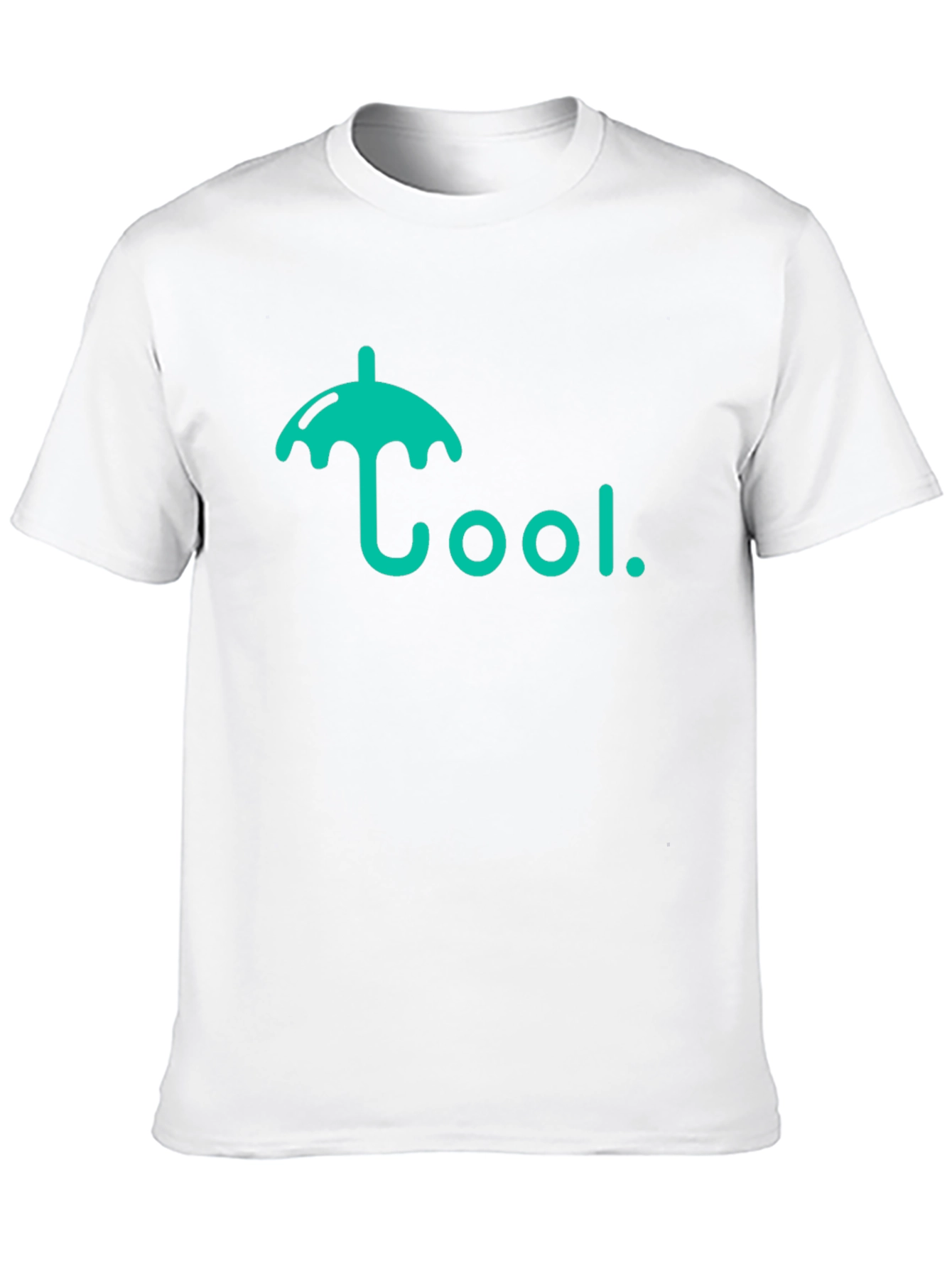 Cool Umbrella Graphic Tee - Trendy Casual Shirt