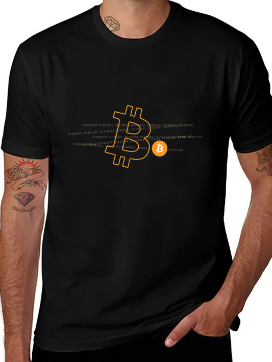 Bitcoin Graphic Tee - Crypto Currency Fashion