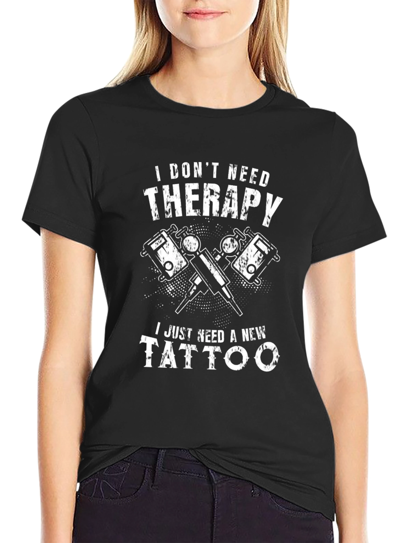 Therapy Tattoo Graphic Tee