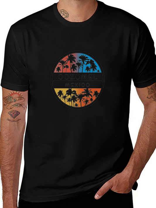 Cozumel Mexico Palm Tree T-Shirt