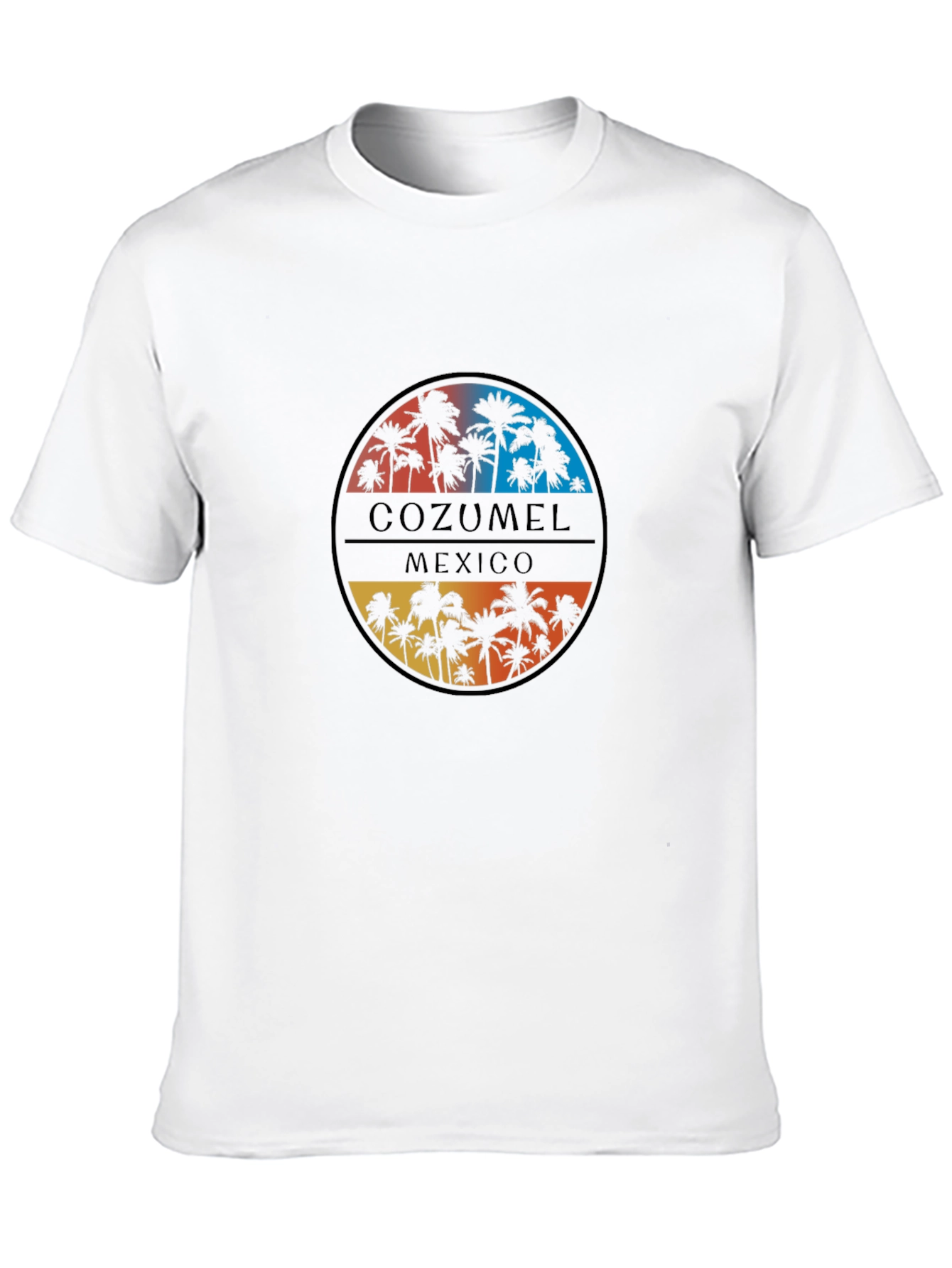 Cozumel Mexico Palm Tree T-Shirt