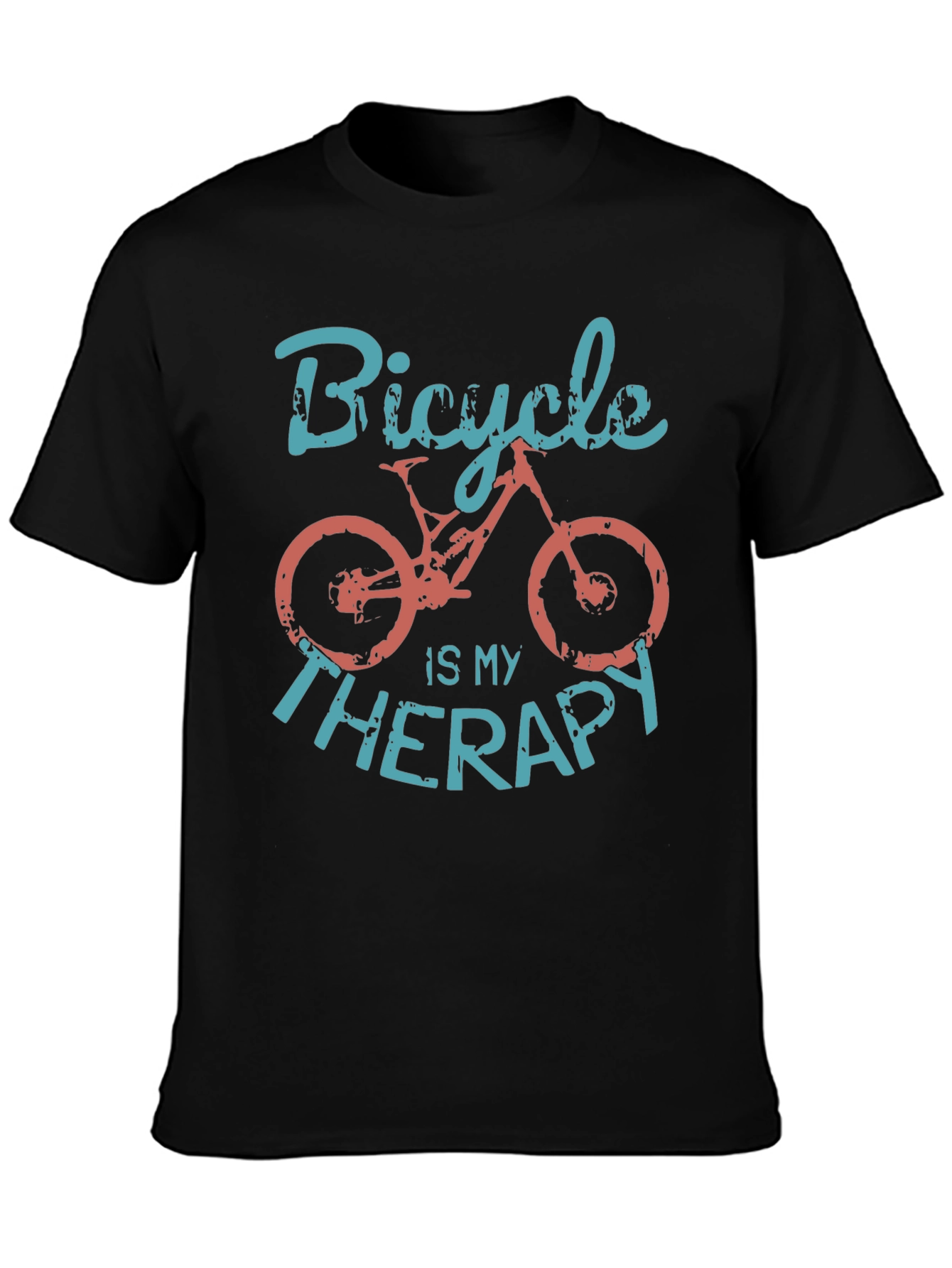 Bicycle is my Therapy Graphic T-Shirt