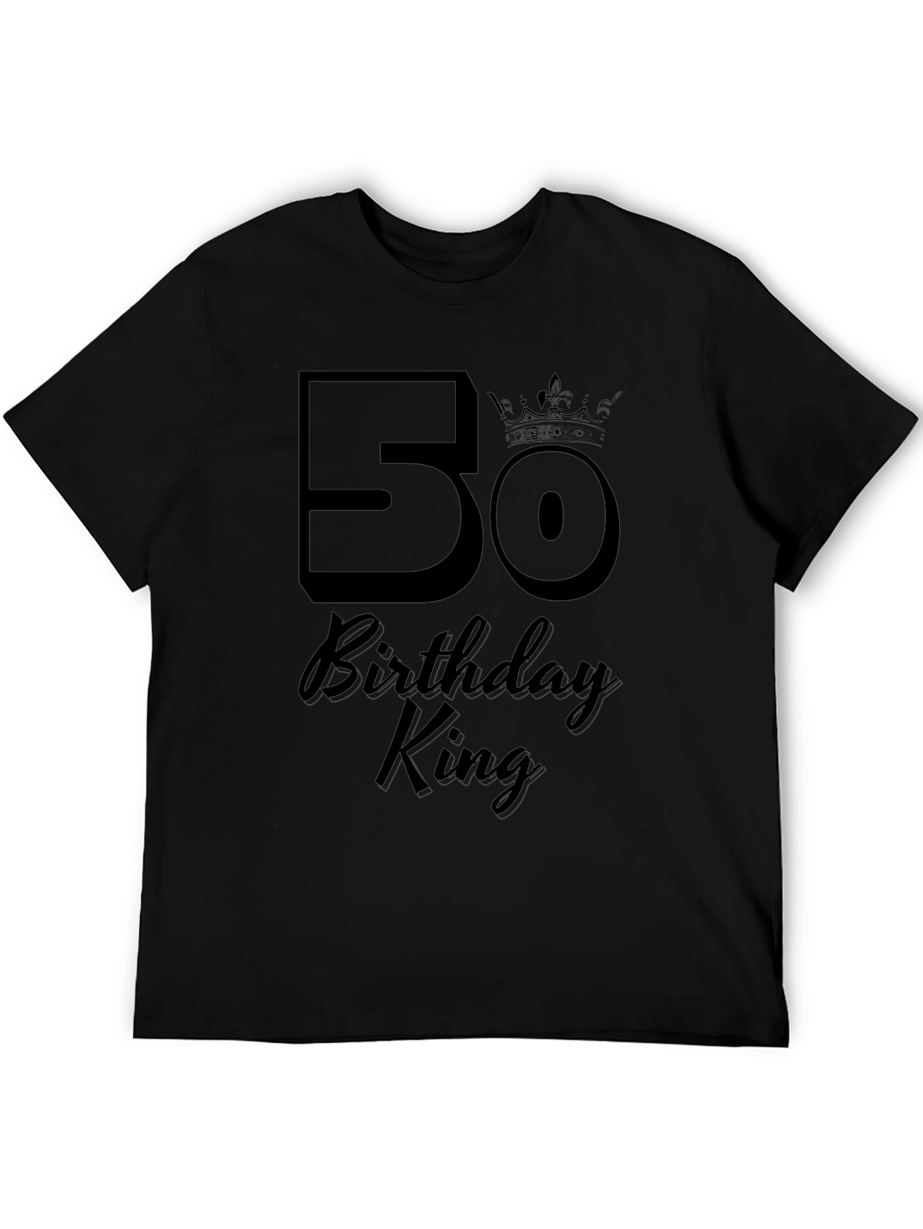 50 Birthday King T-Shirt