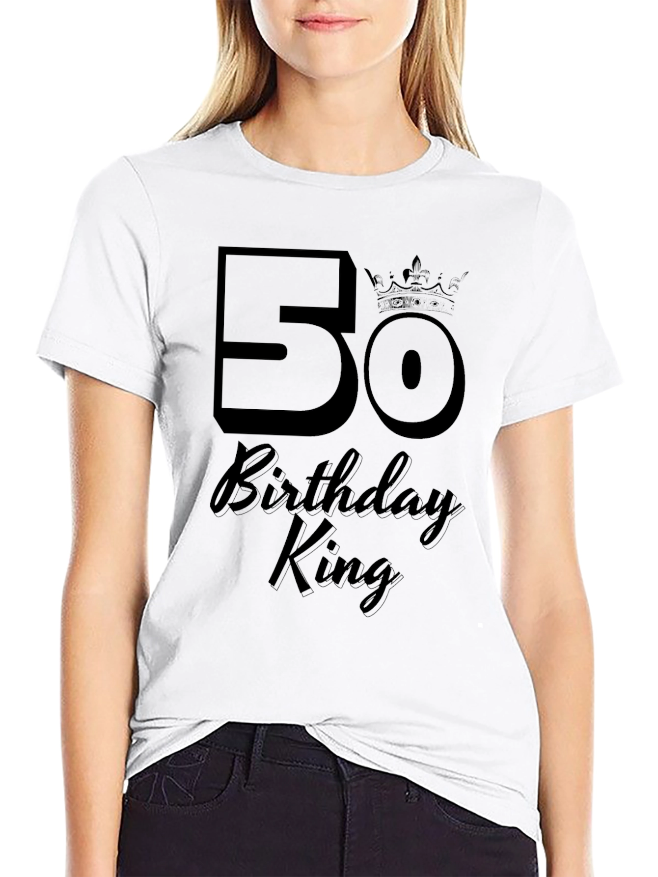 50 Birthday King T-Shirt
