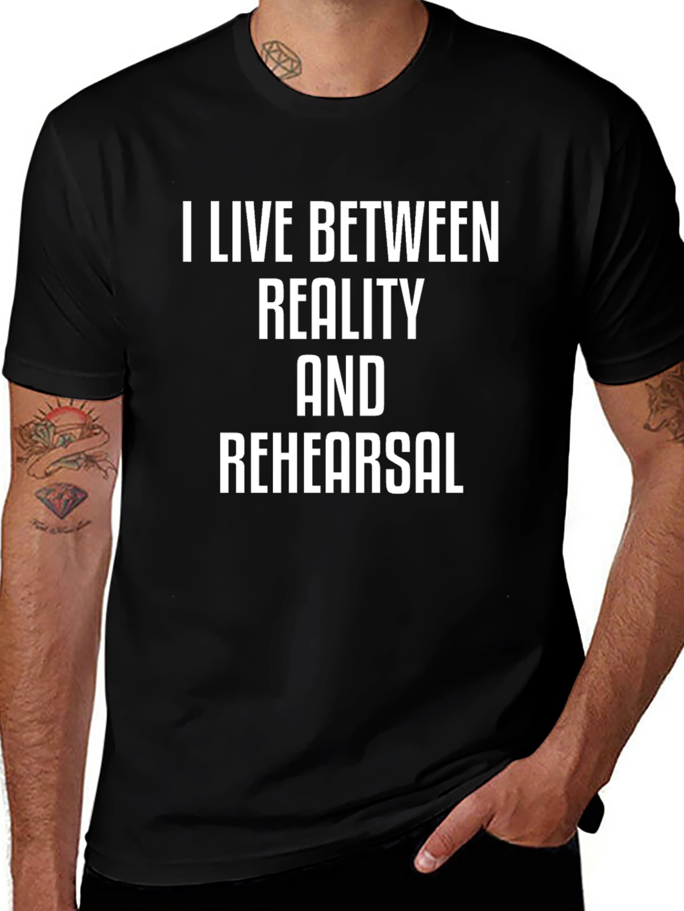 Reality & Rehearsal Black T-Shirt