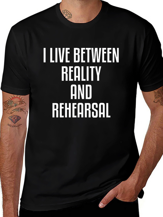 Reality & Rehearsal Black T-Shirt